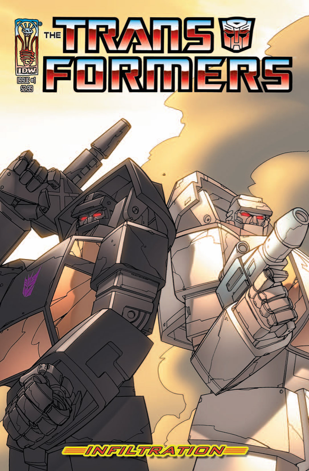 Read online The Transformers: Infiltration comic -  Issue #1 - 1