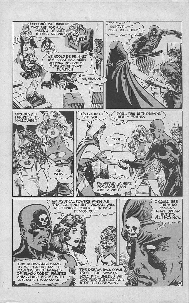 Read online Femforce Night of the Demon comic -  Issue # Full - 6