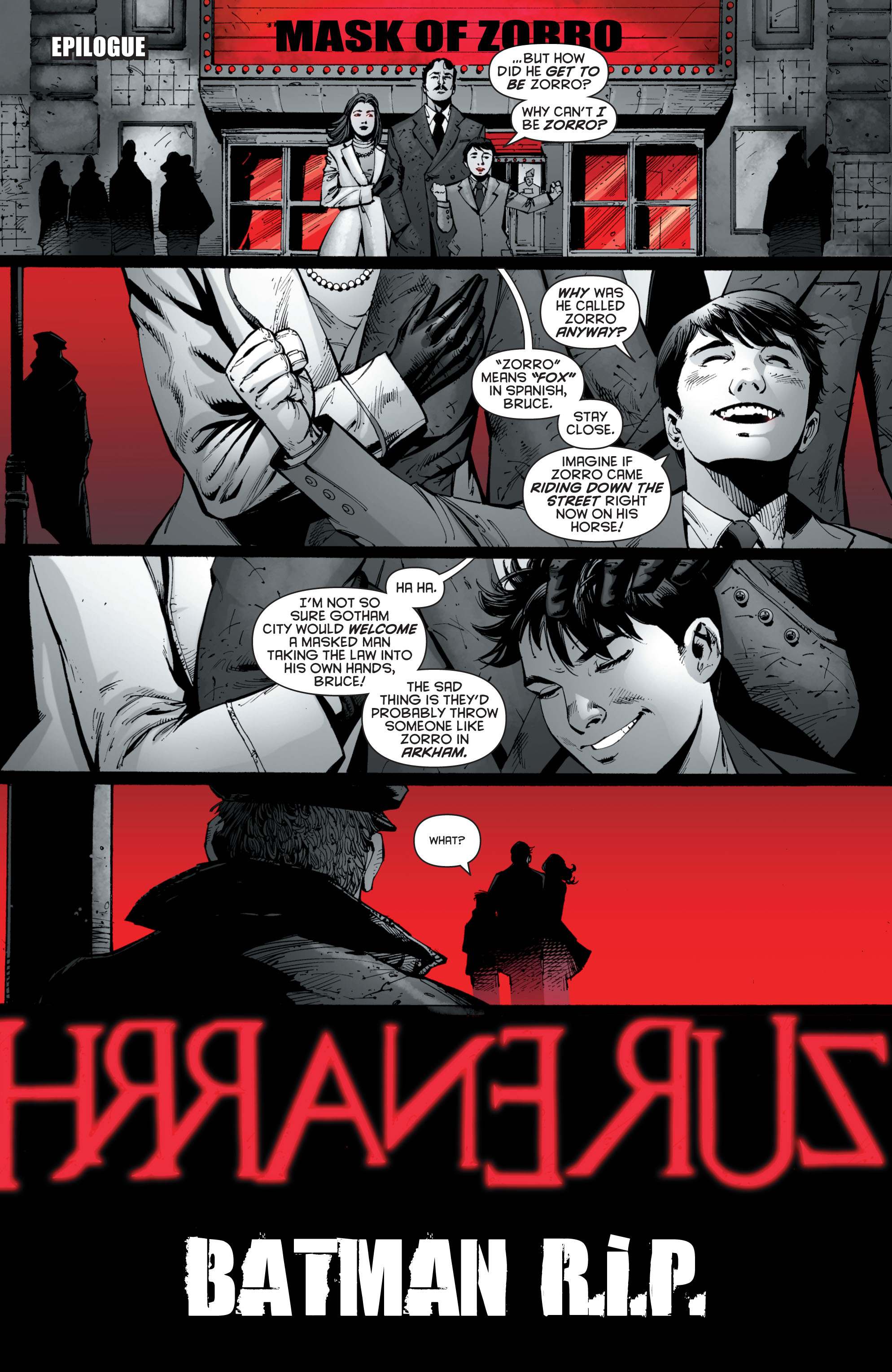 Read online Batman: R.I.P. comic -  Issue # TPB - 154