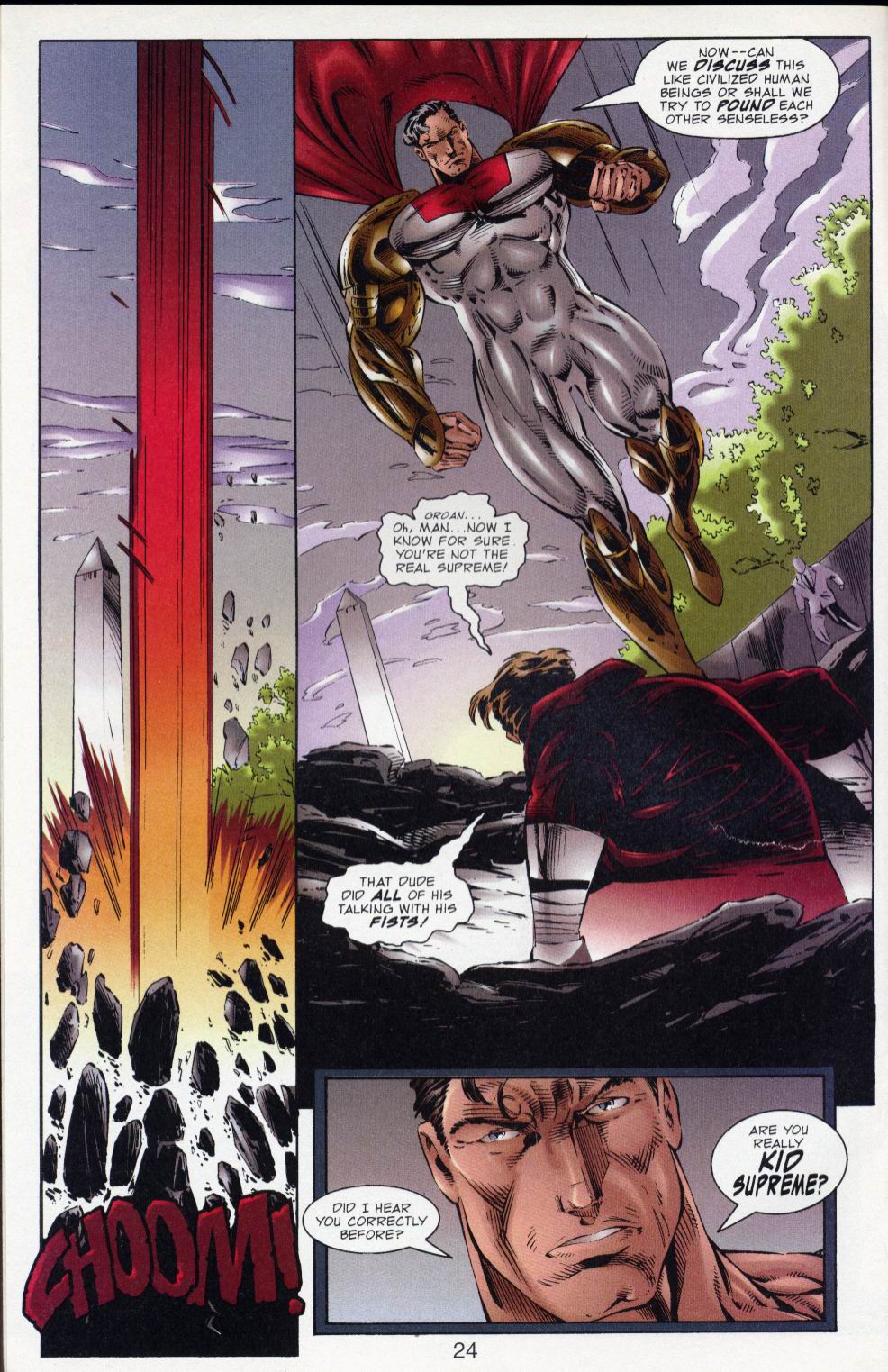 Read online Supreme (1992) comic -  Issue #26 - 25