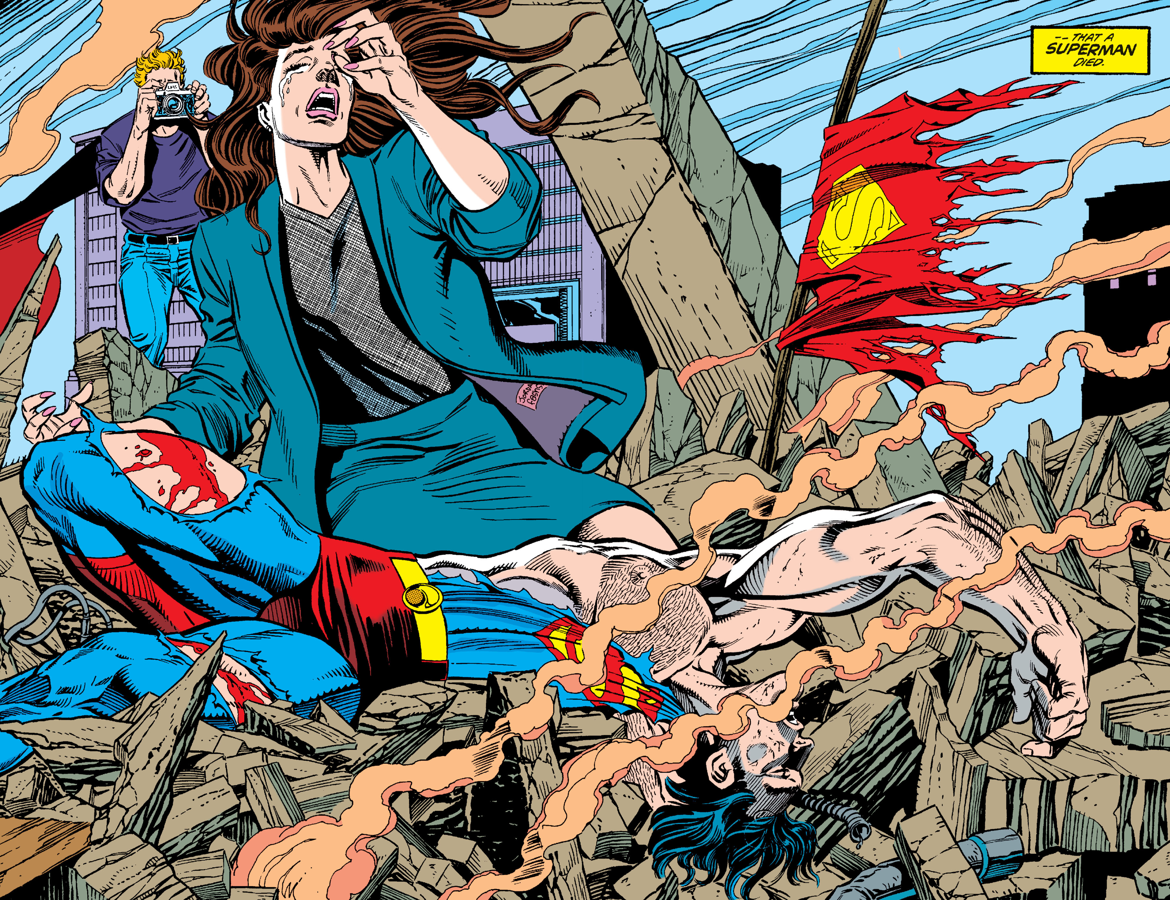 Read online Superman: The Death and Return of Superman Omnibus comic -  Issue # TPB (Part 2) - 66