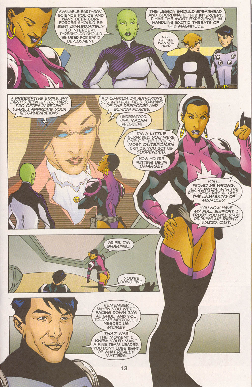 Read online The Legion comic -  Issue #10 - 14