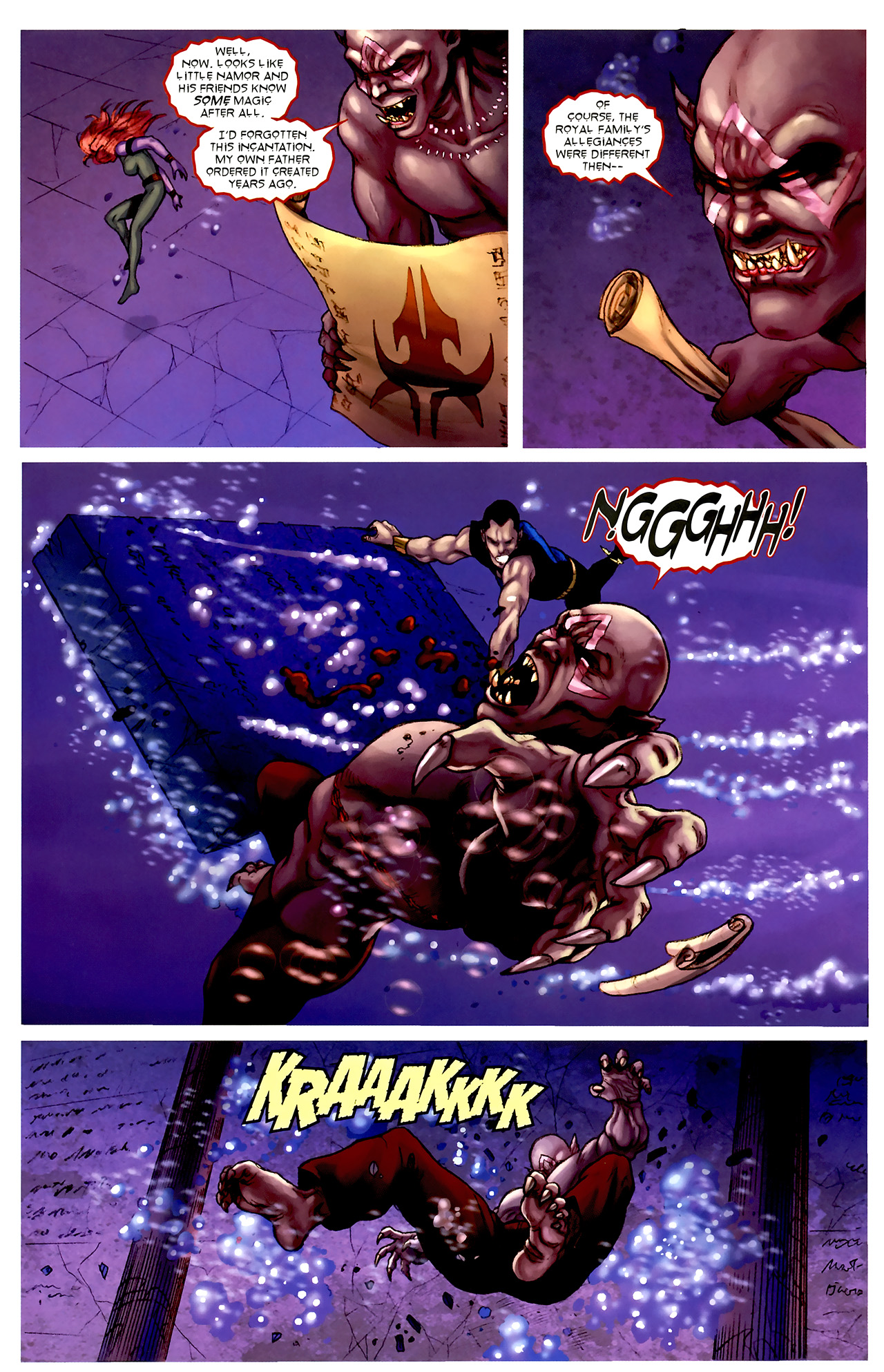 Read online Namor: The First Mutant comic -  Issue #4 - 9