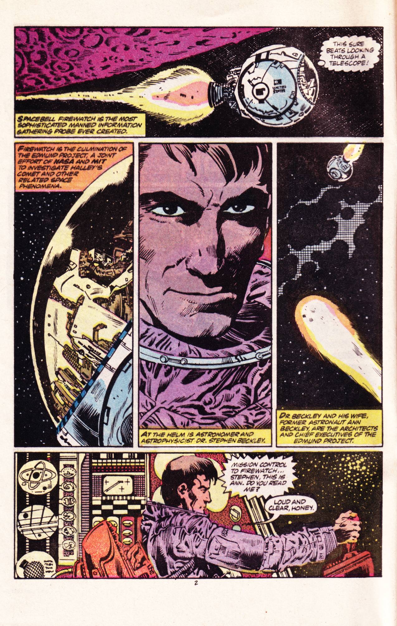 Read online Comet Man comic -  Issue #1 - 3