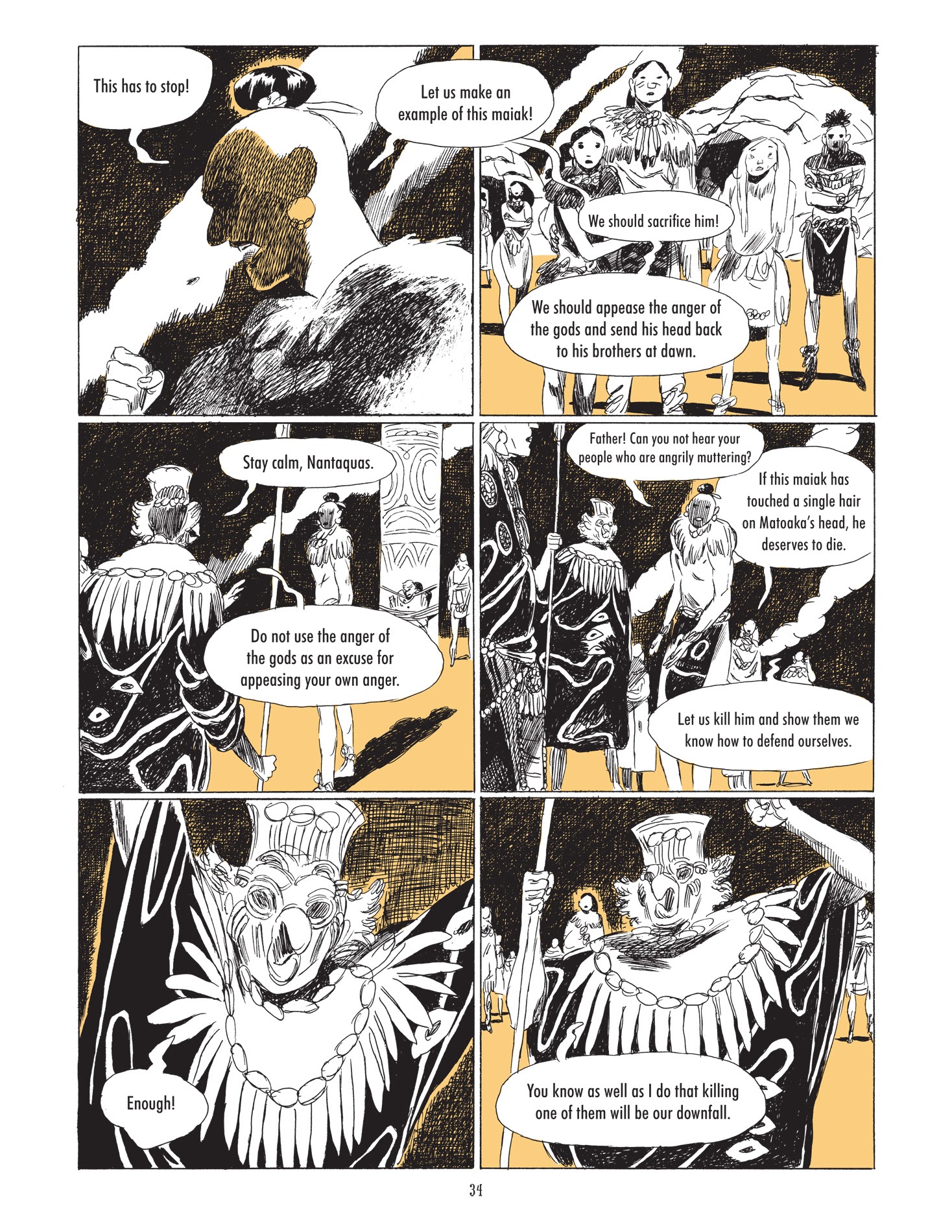 Read online Pocahontas: Princess of the New World comic -  Issue # TPB - 35