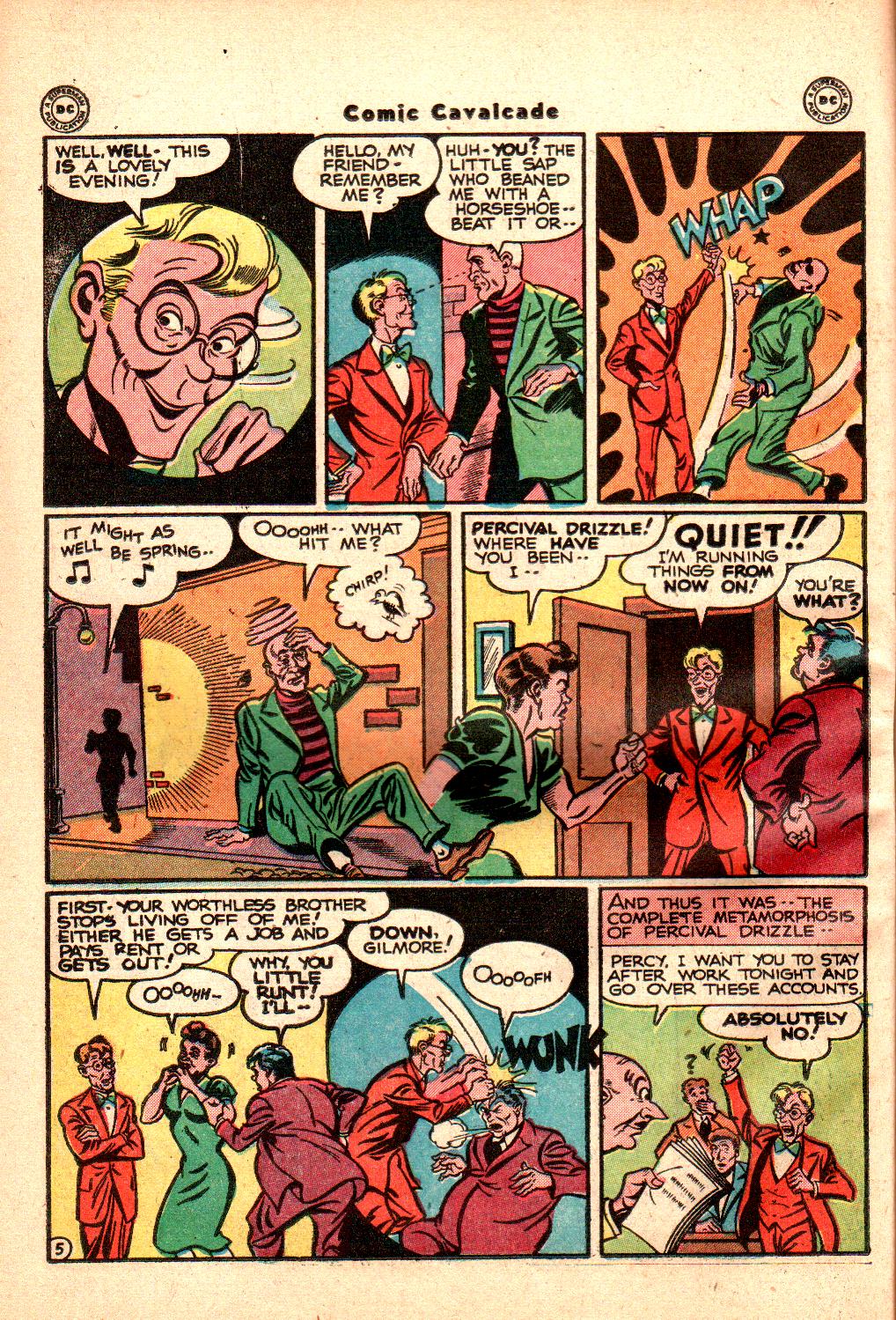 Read online Comic Cavalcade comic -  Issue #21 - 24