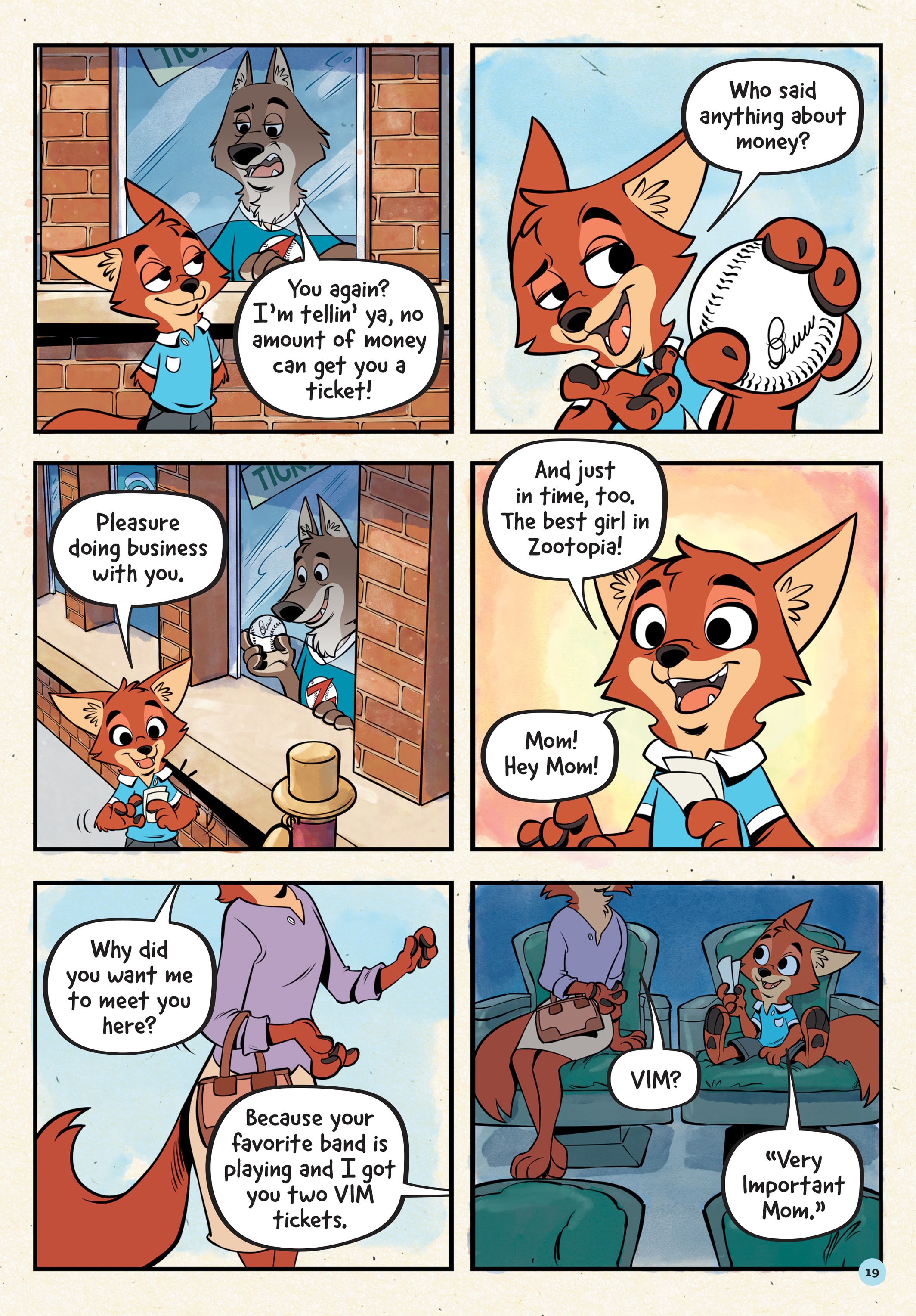 Read online Disney Zootopia: Family Night comic -  Issue # Full - 18