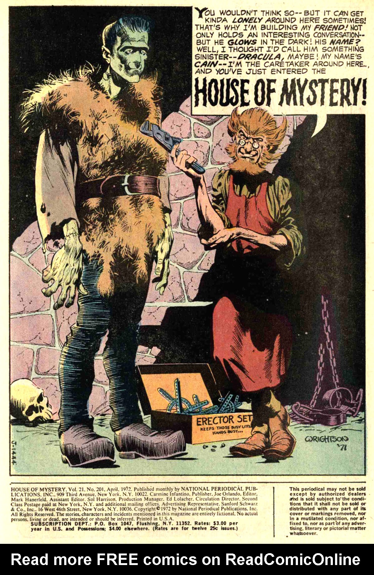 Read online House of Mystery (1951) comic -  Issue #201 - 3