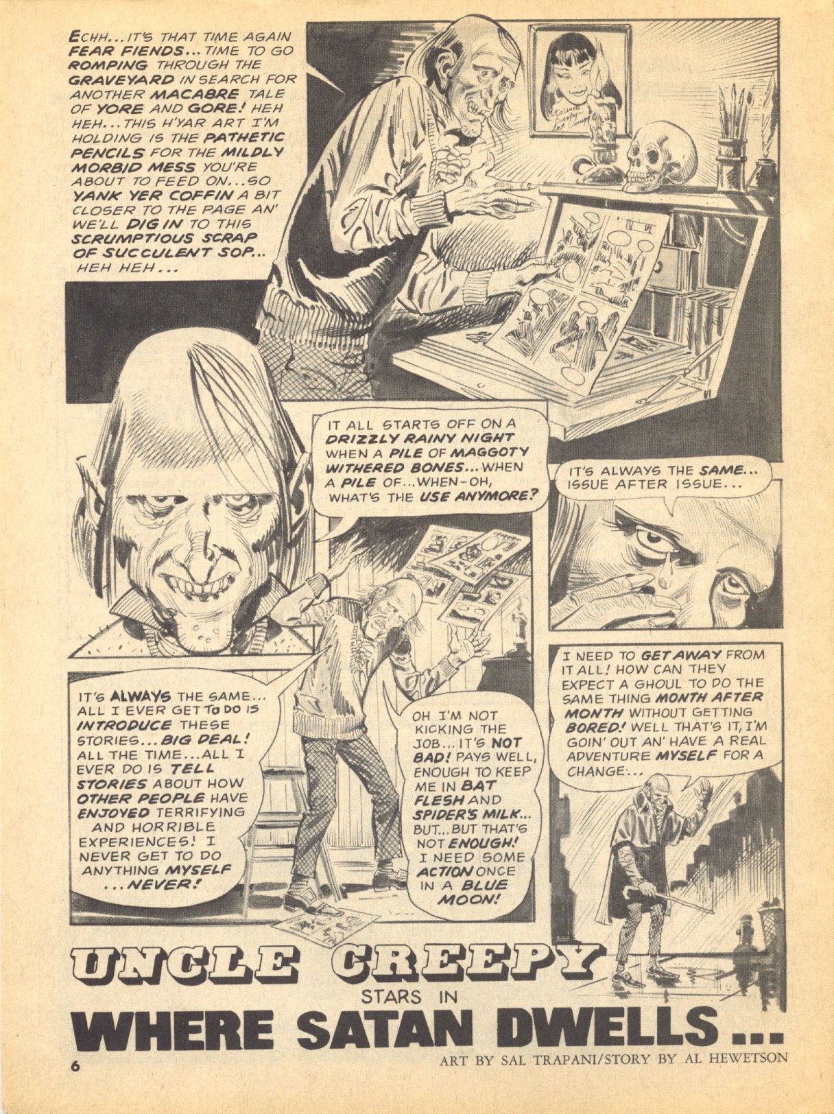 Read online Creepy (1964) comic -  Issue #39 - 6