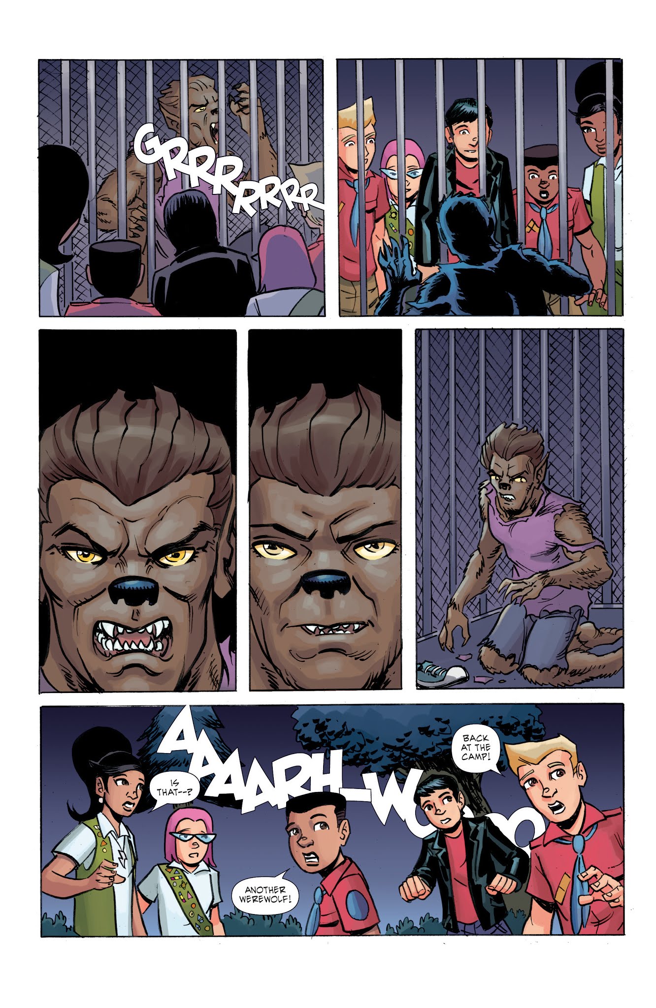 Read online Ghoul Scouts: I Was A Tweenage Werewolf! comic -  Issue #3 - 16
