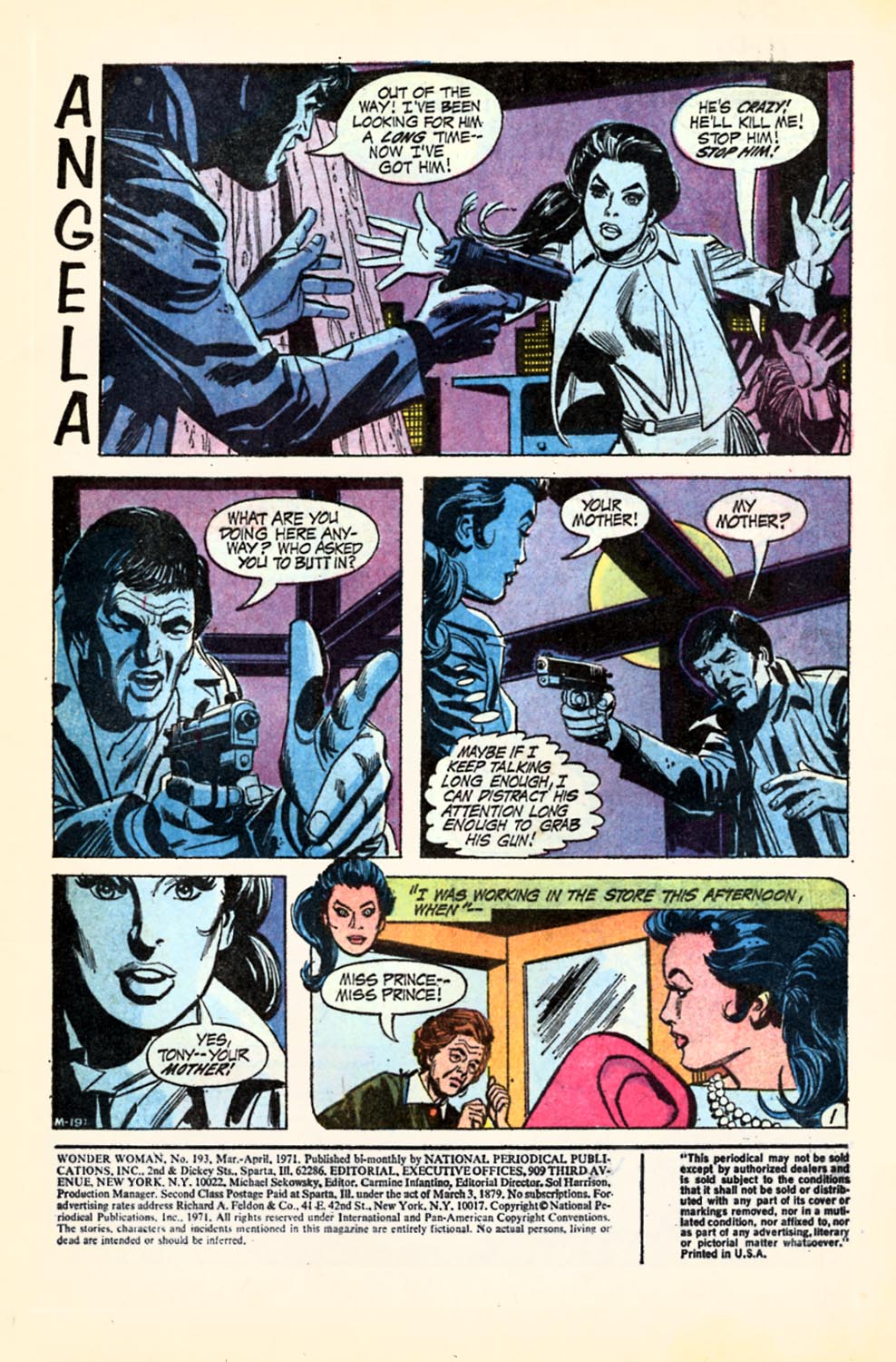 Read online Wonder Woman (1942) comic -  Issue #193 - 3