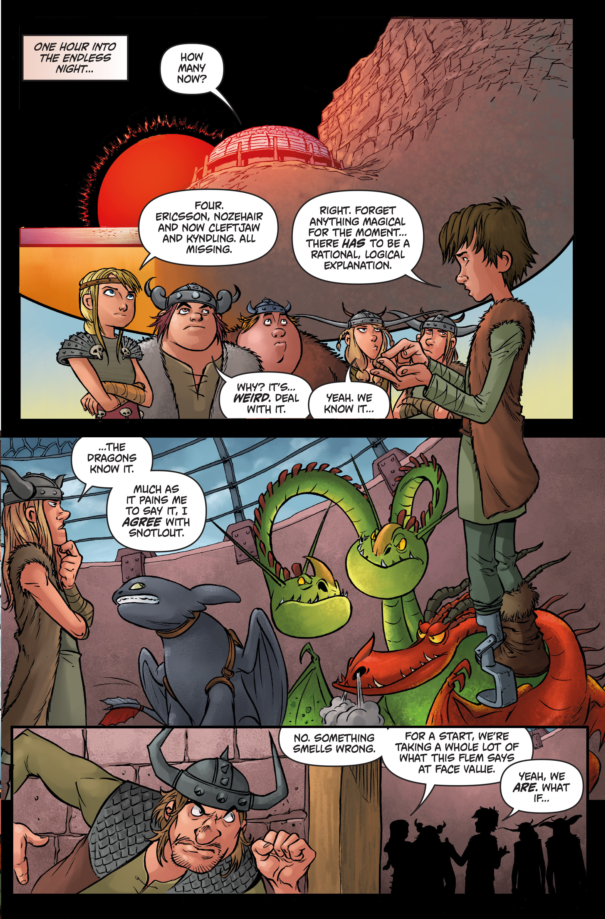 Read online DreamWorks Dragons: Defenders of Berk Collection: Fire & Ice comic -  Issue # TPB - 23