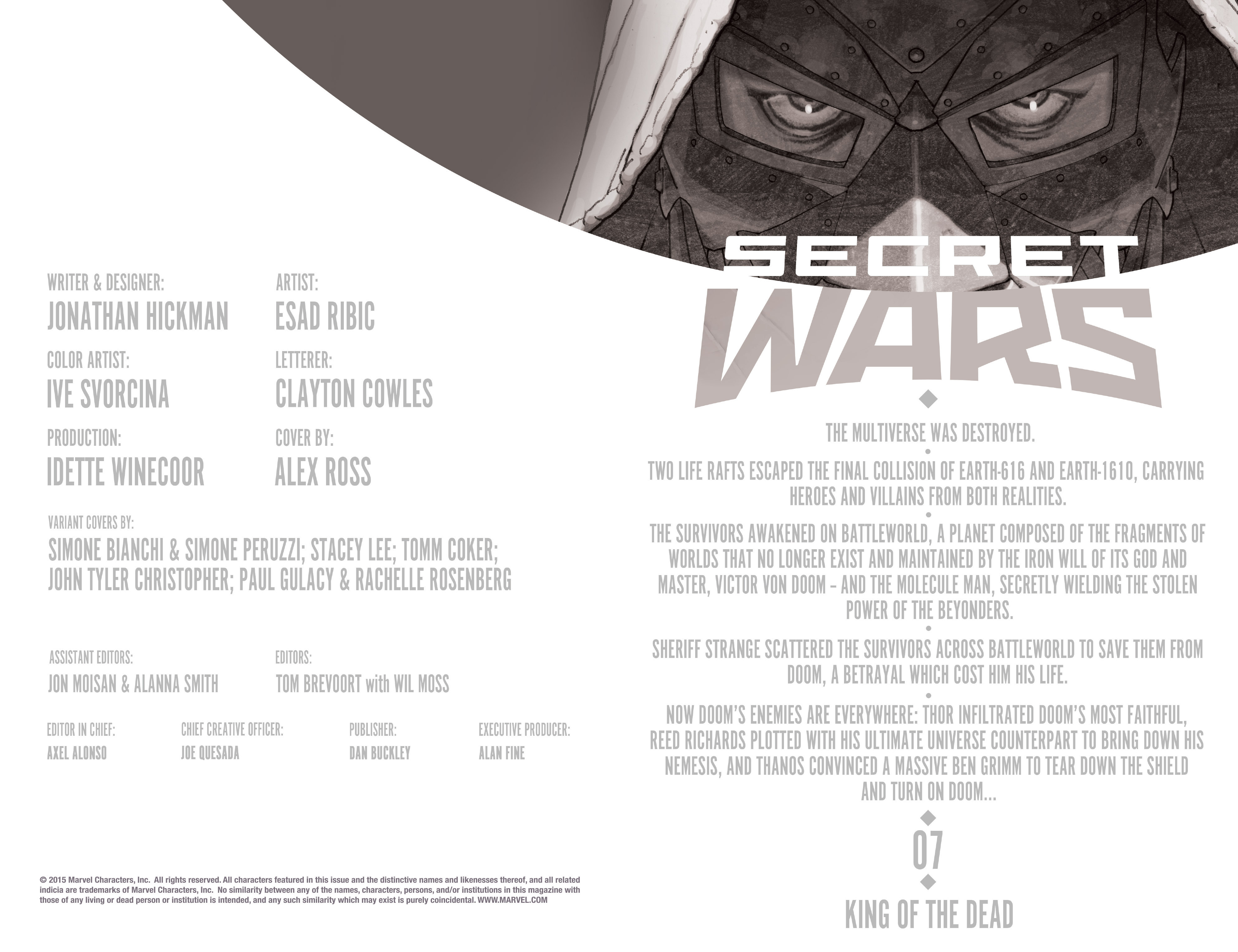 Read online Secret Wars comic -  Issue #7 - 4