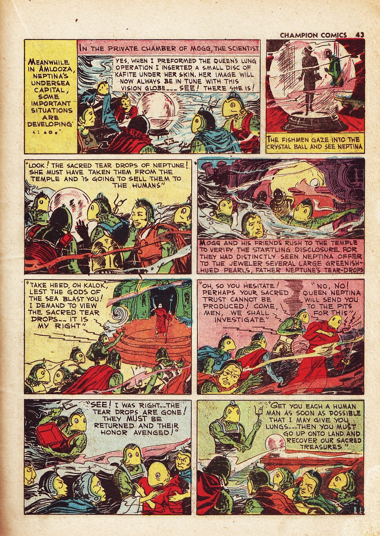 Read online Champion Comics comic -  Issue #6 - 43