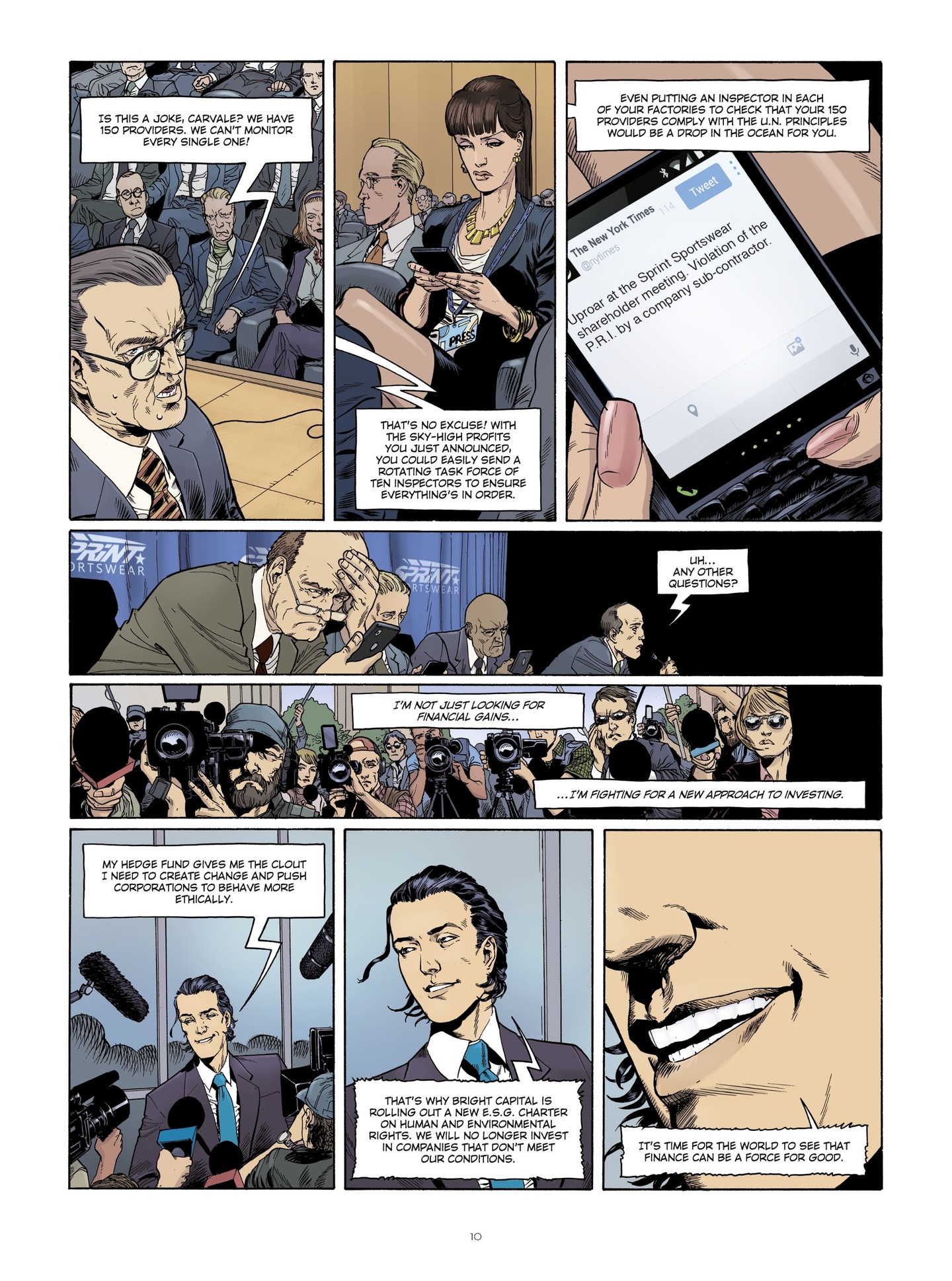 Read online Hedge Fund comic -  Issue #4 - 9