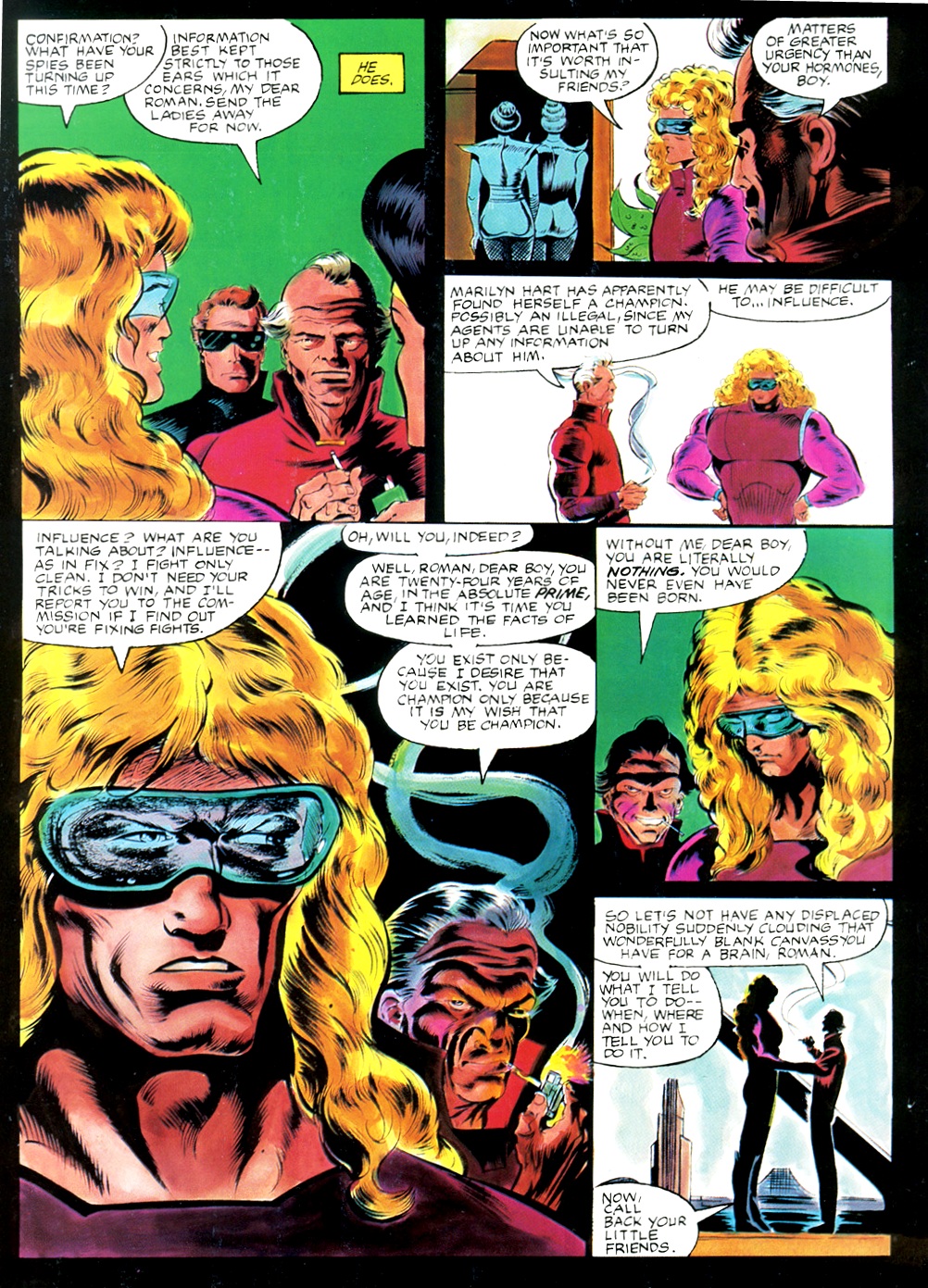 Read online Marvel Graphic Novel comic -  Issue #8 - Super Boxers - 43