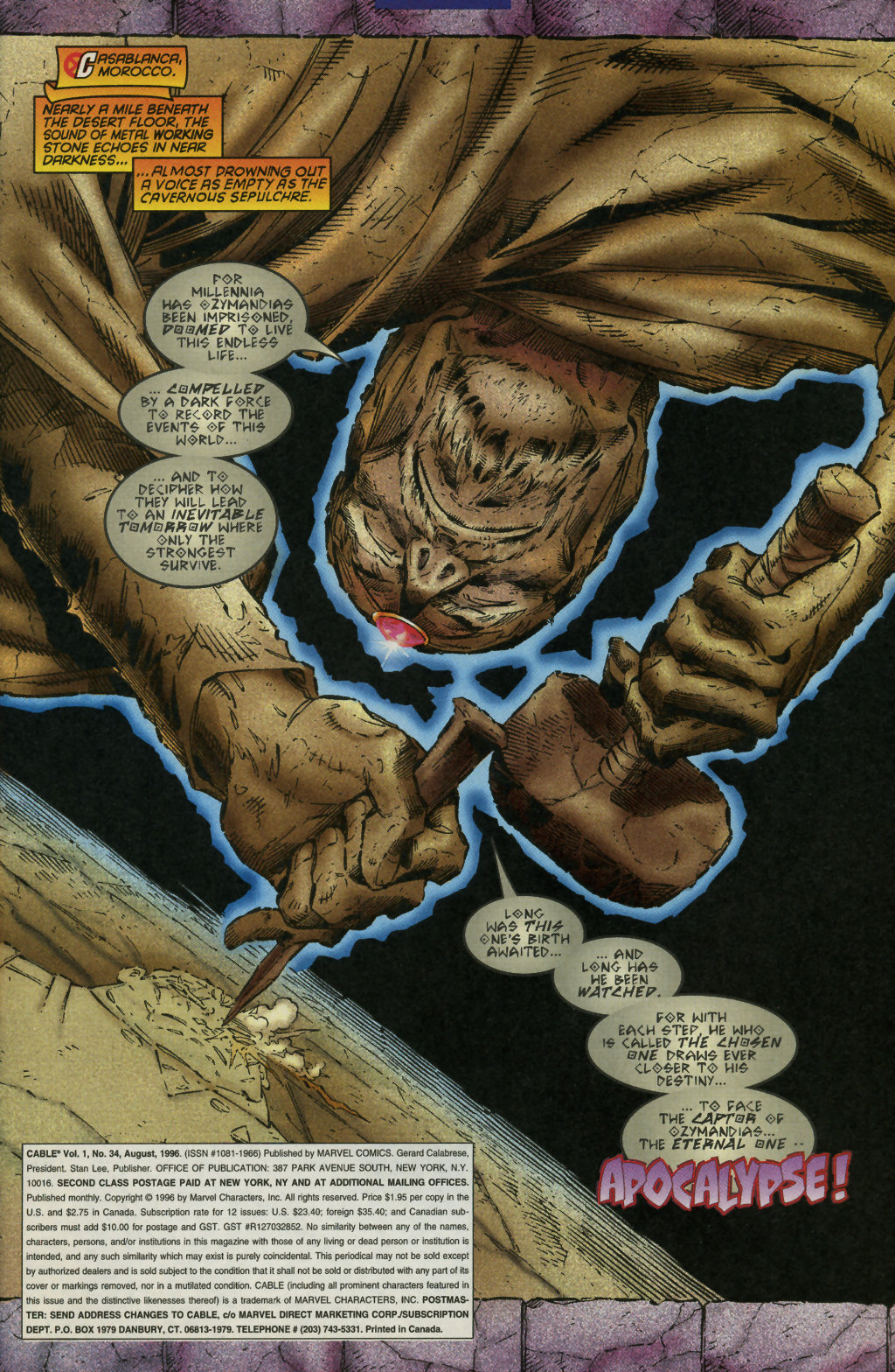 Read online Cable (1993) comic -  Issue #34 - 3