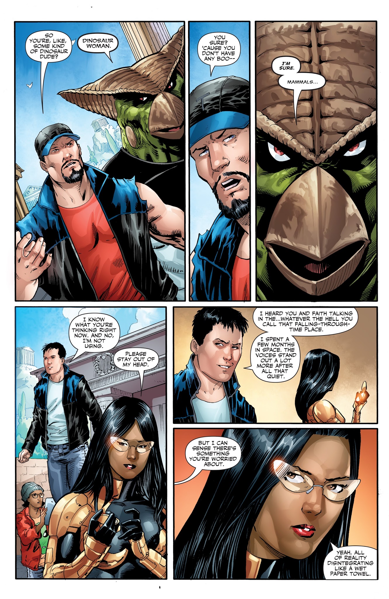 Read online Faith and the Future Force comic -  Issue #2 - 8