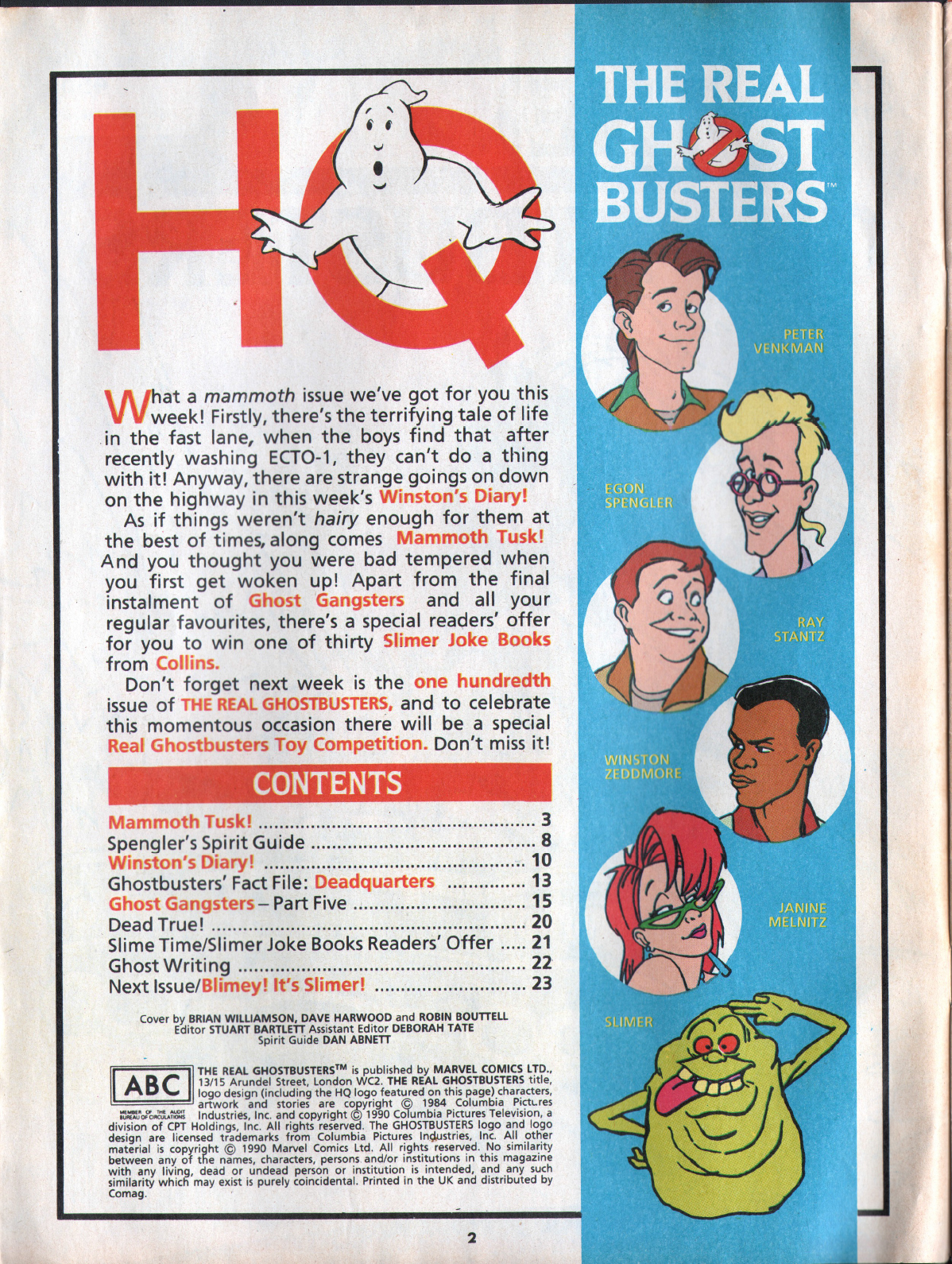 Read online The Real Ghostbusters comic -  Issue #99 - 2