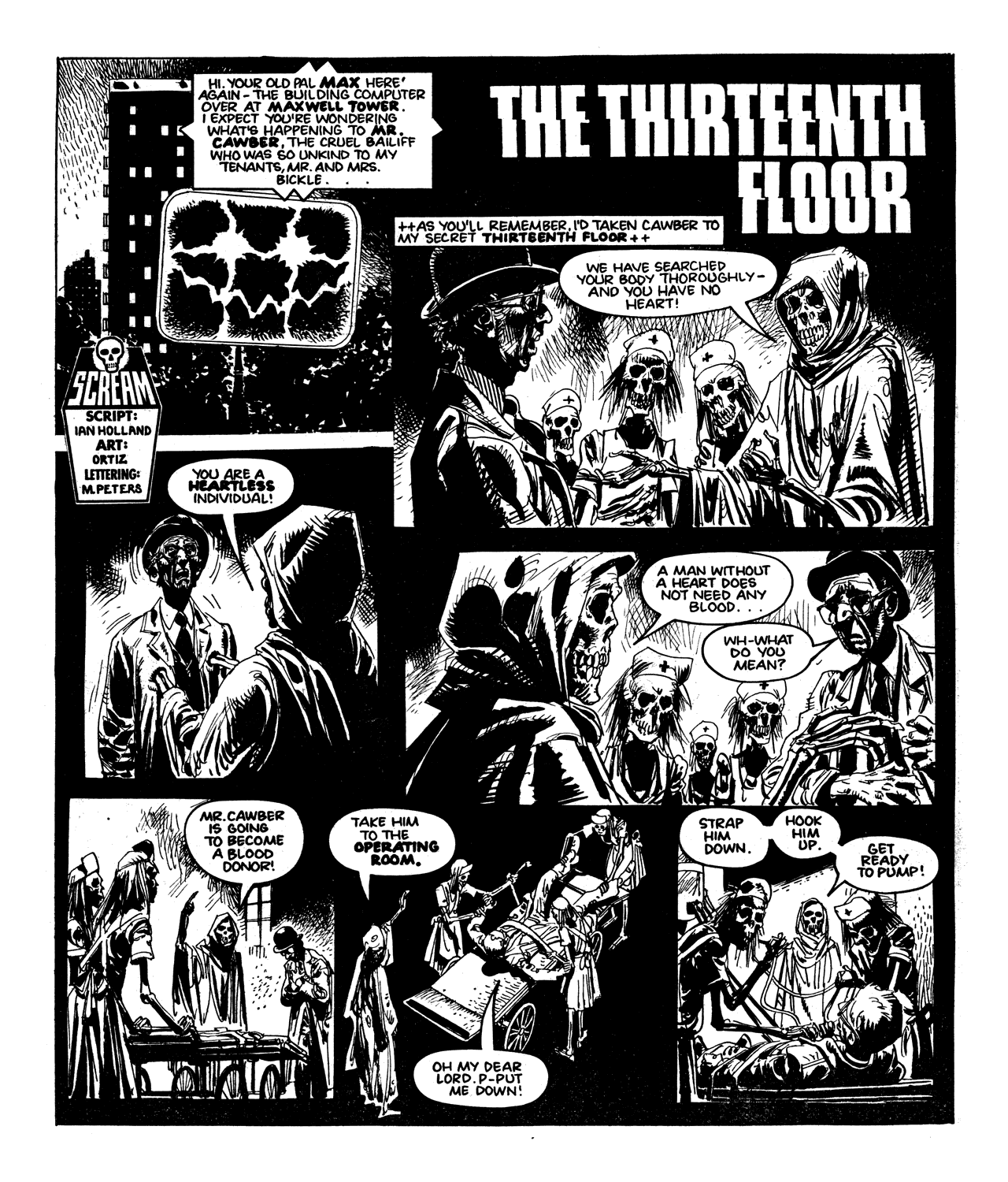 Read online Scream! (1984) comic -  Issue #7 - 8