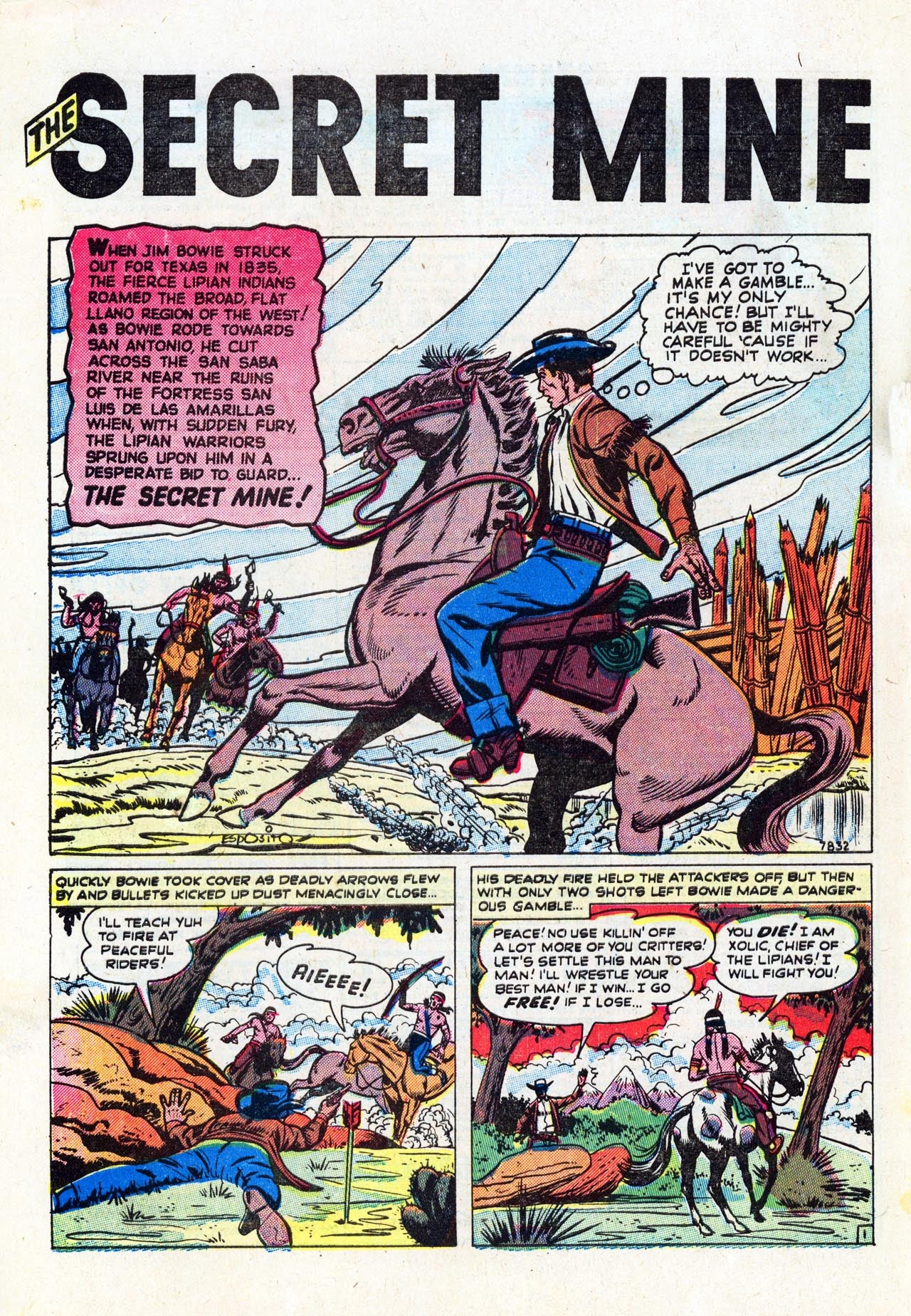 Read online Two Gun Western (1950) comic -  Issue #7 - 28