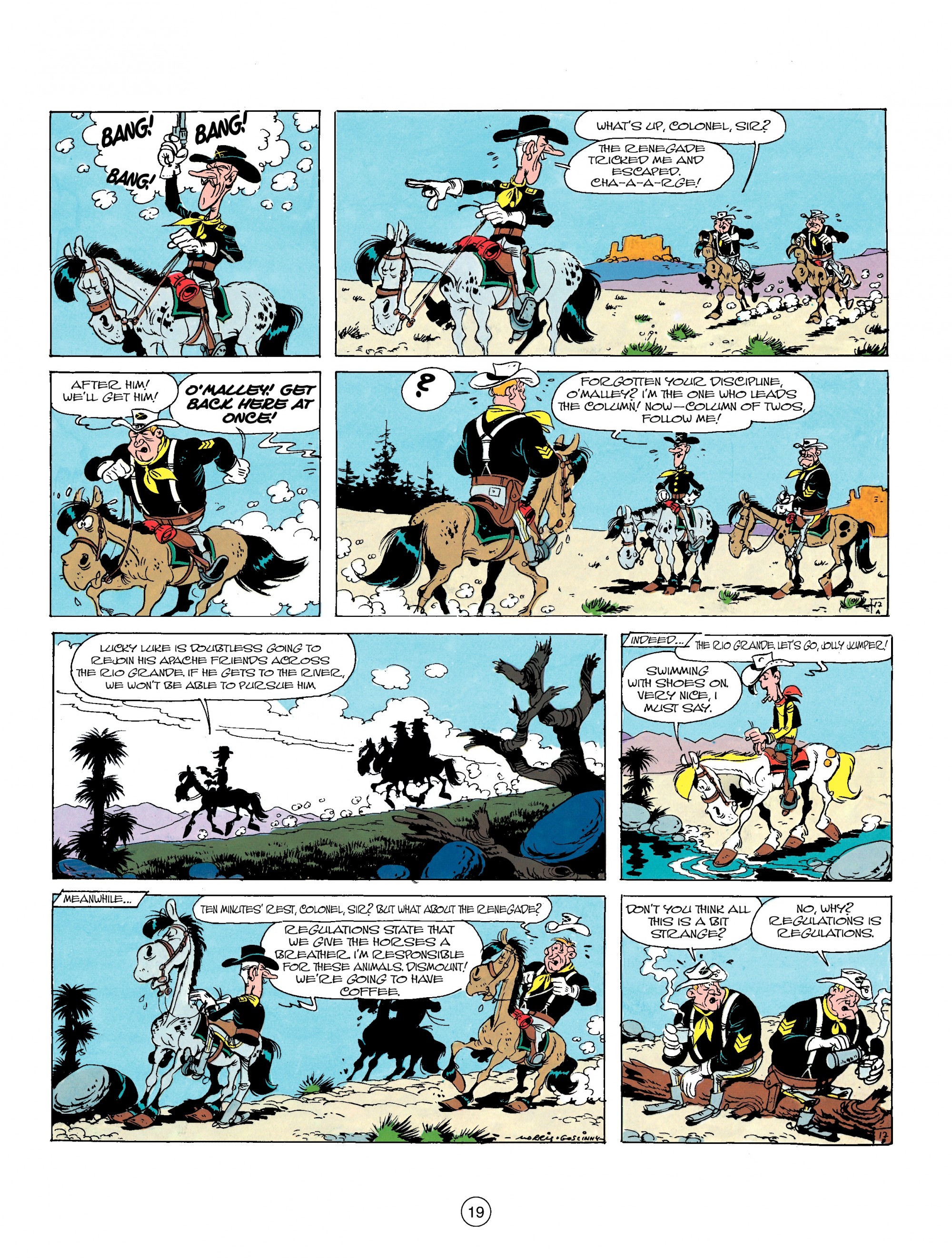 Read online A Lucky Luke Adventure comic -  Issue #17 - 19