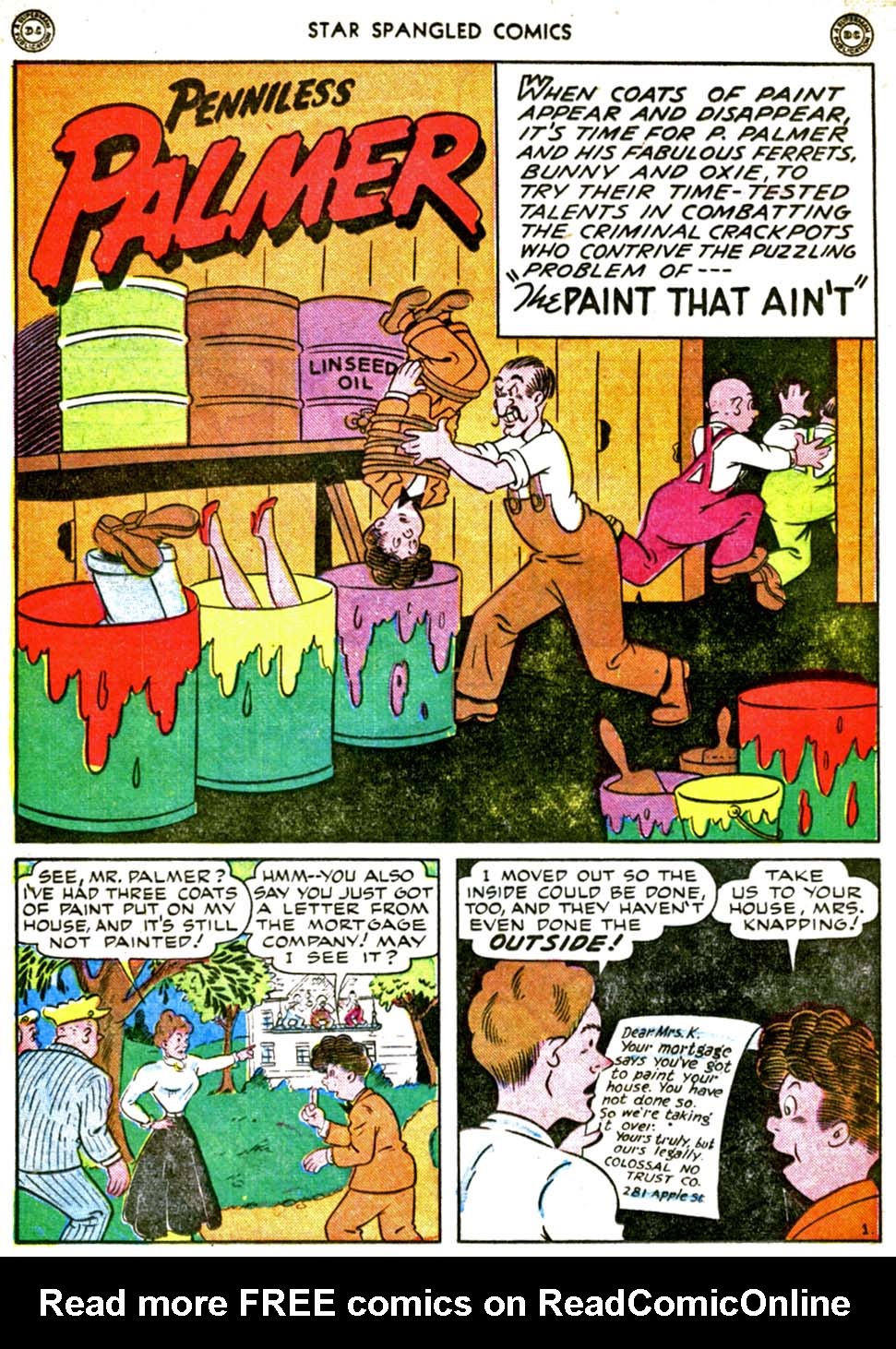 Read online Star Spangled Comics comic -  Issue #56 - 34