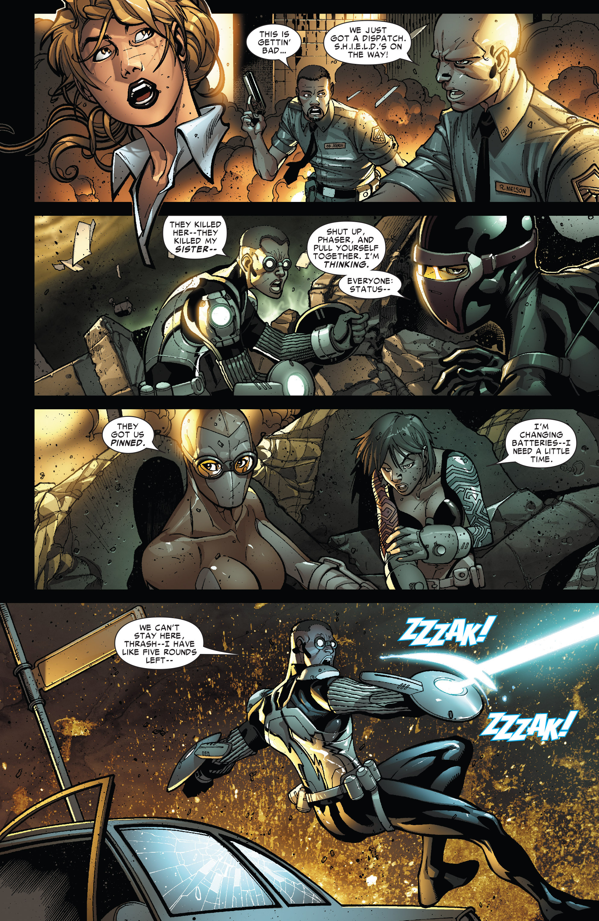 Read online New Warriors (2007) comic -  Issue #5 - 7