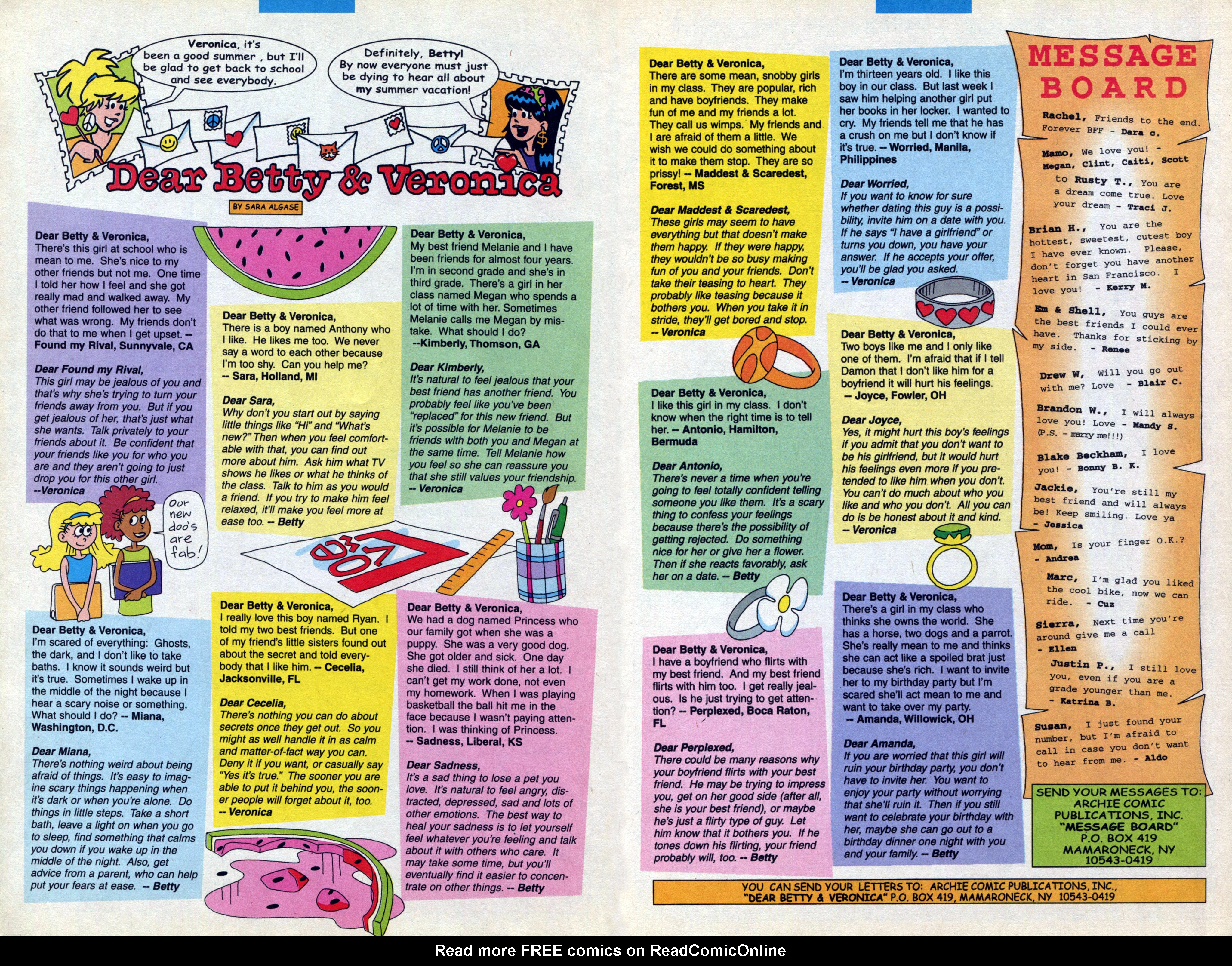 Read online Betty & Veronica Spectacular comic -  Issue #26 - 26