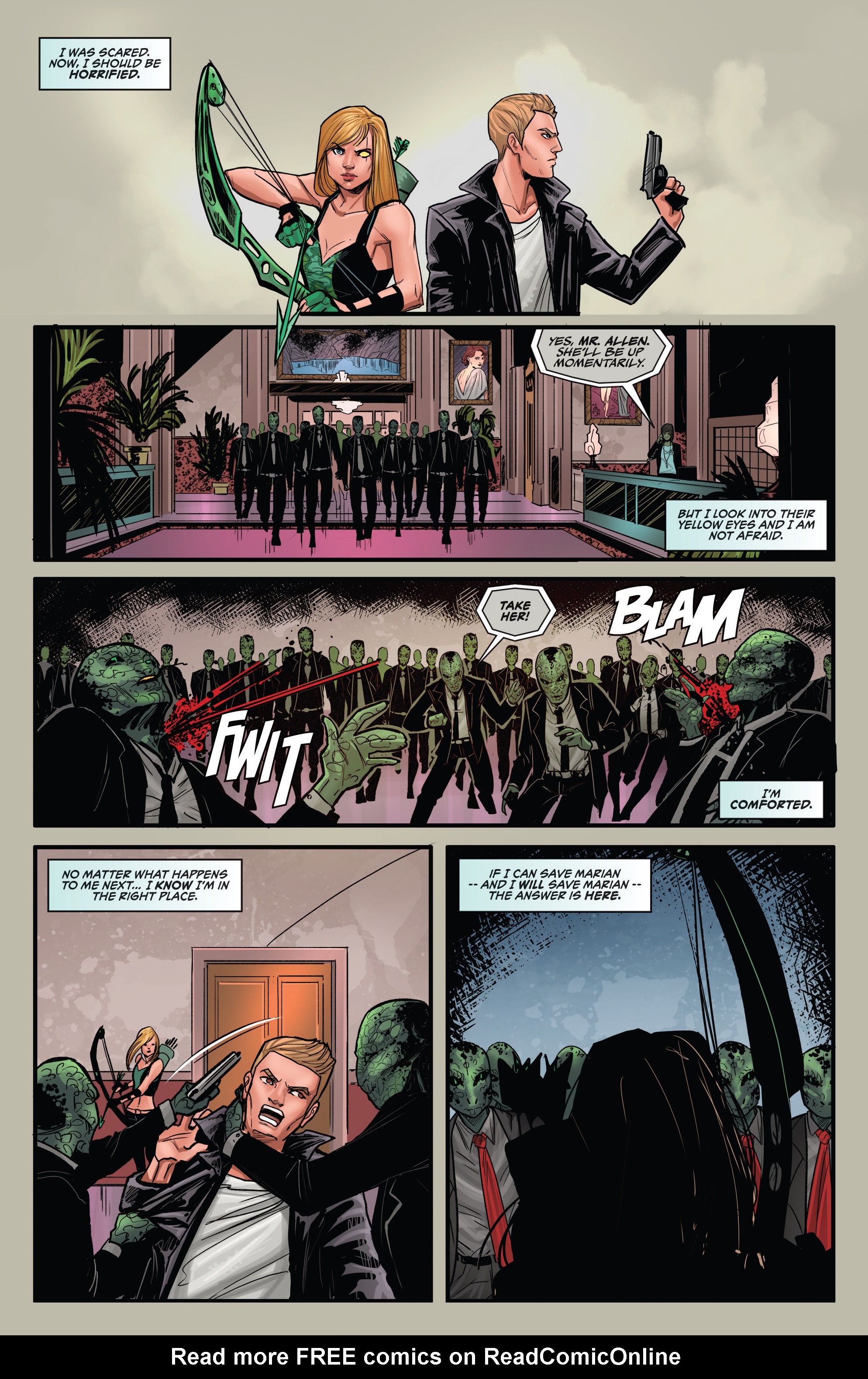 Read online Grimm Fairy Tales presents Robyn Hood (2014) comic -  Issue #10 - 11