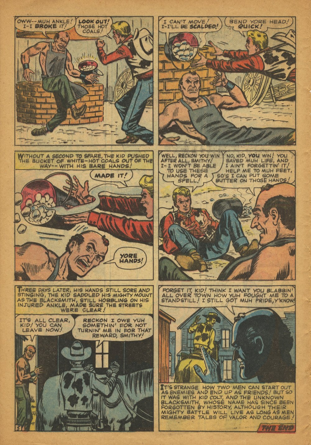 Read online Kid Colt Outlaw comic -  Issue #97 - 32