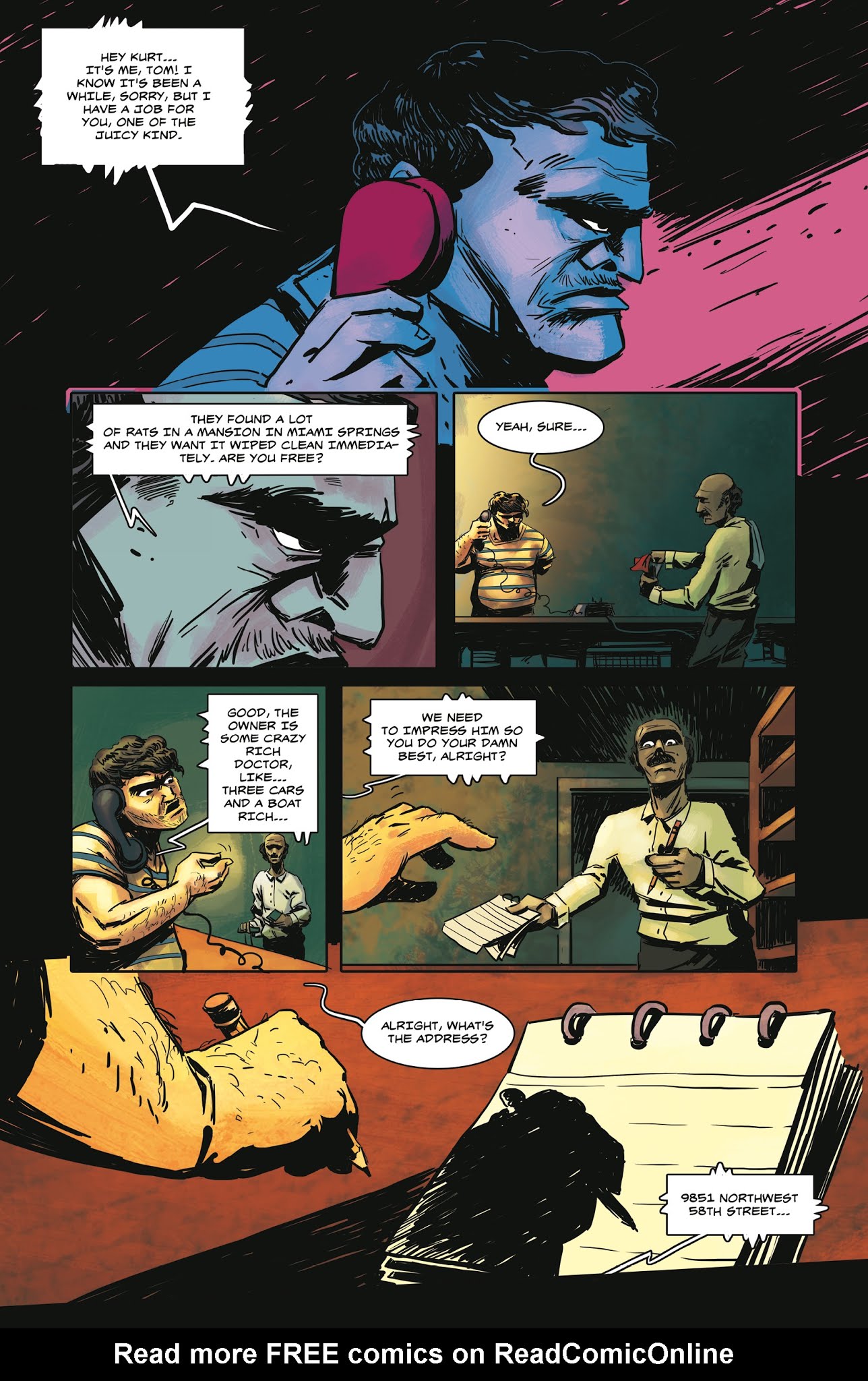 Read online Hotline Miami Wildlife comic -  Issue #5 - 9