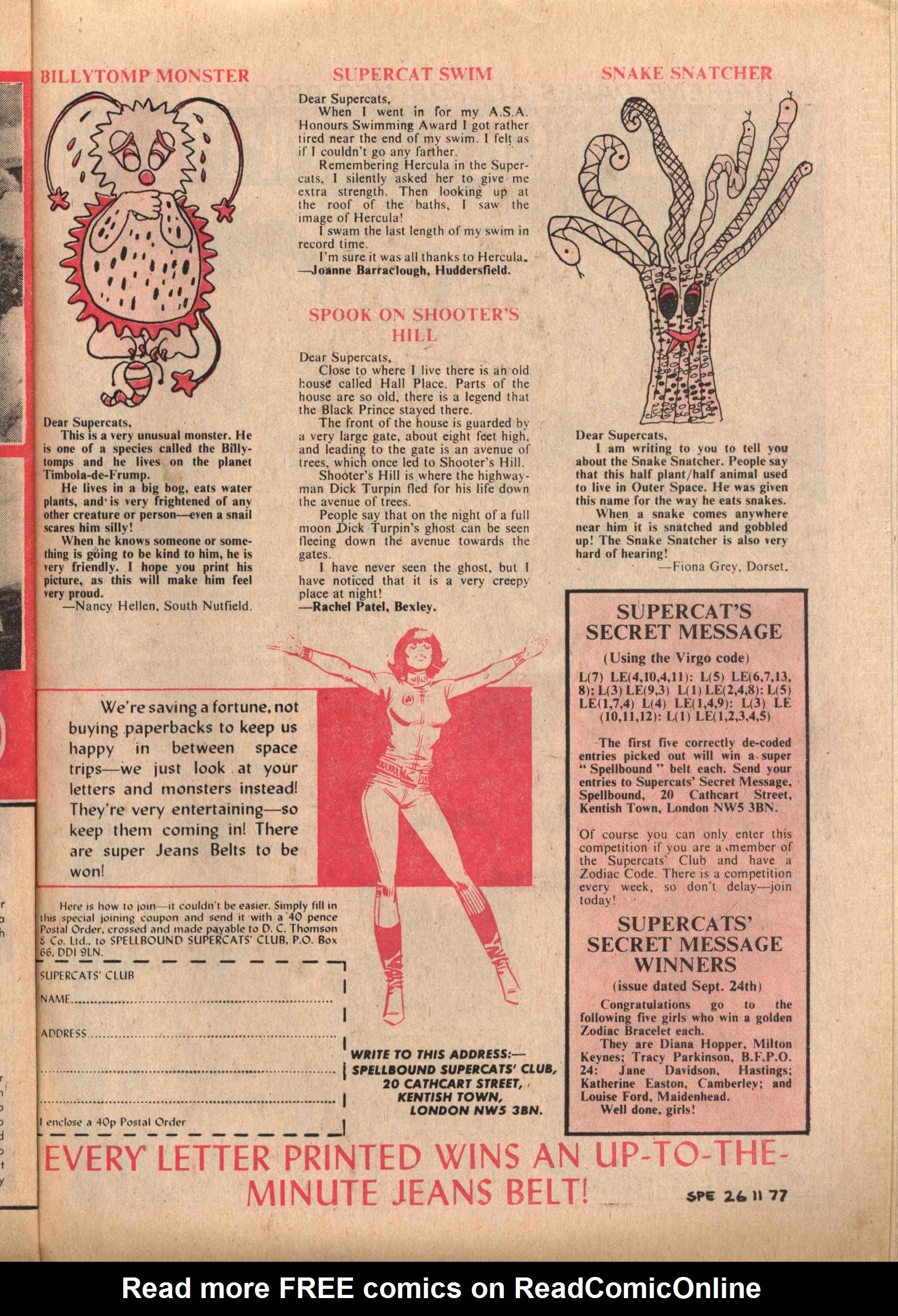 Read online Spellbound (1976) comic -  Issue #62 - 17