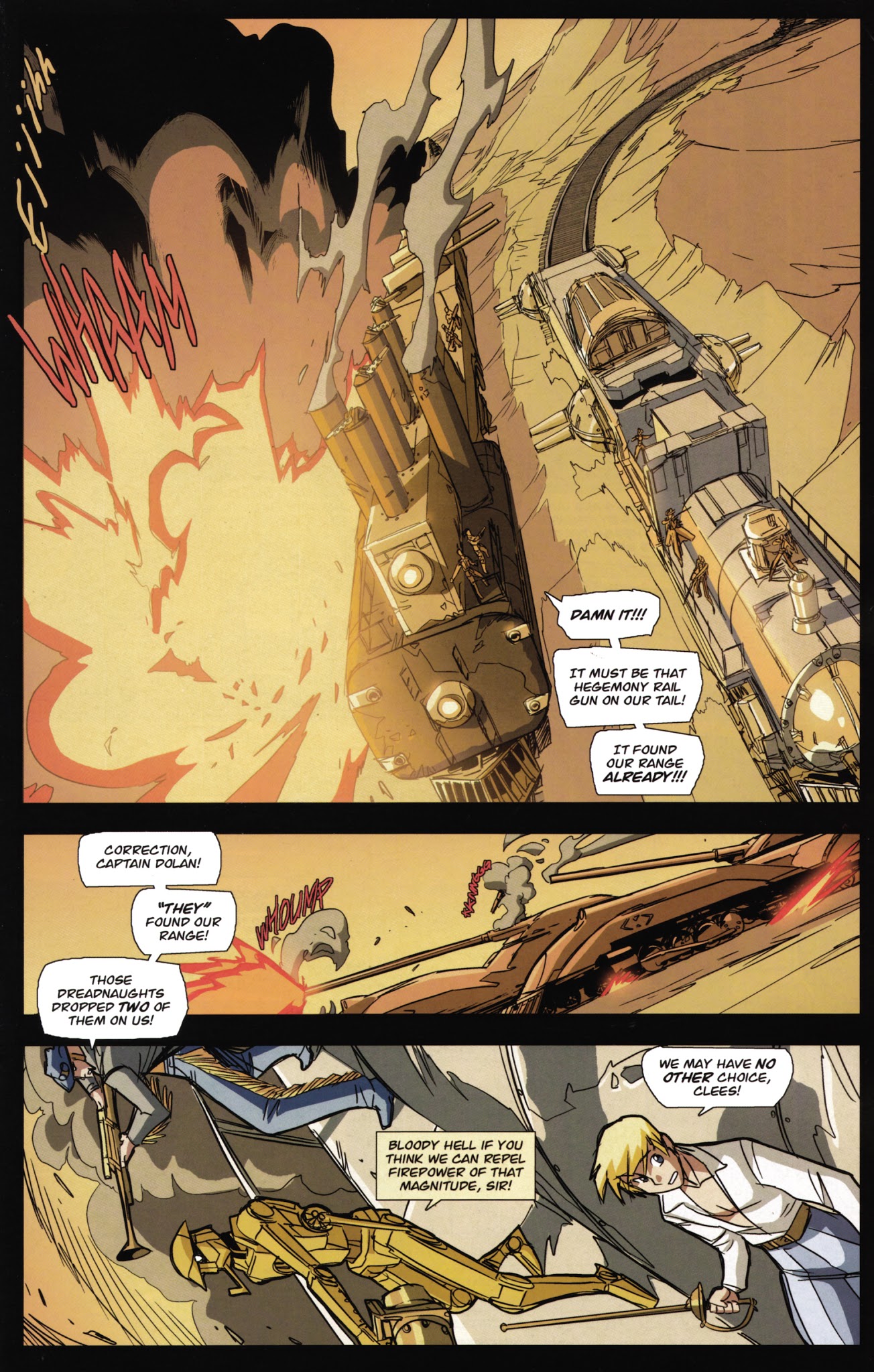 Read online Steam Wars comic -  Issue #2 - 18