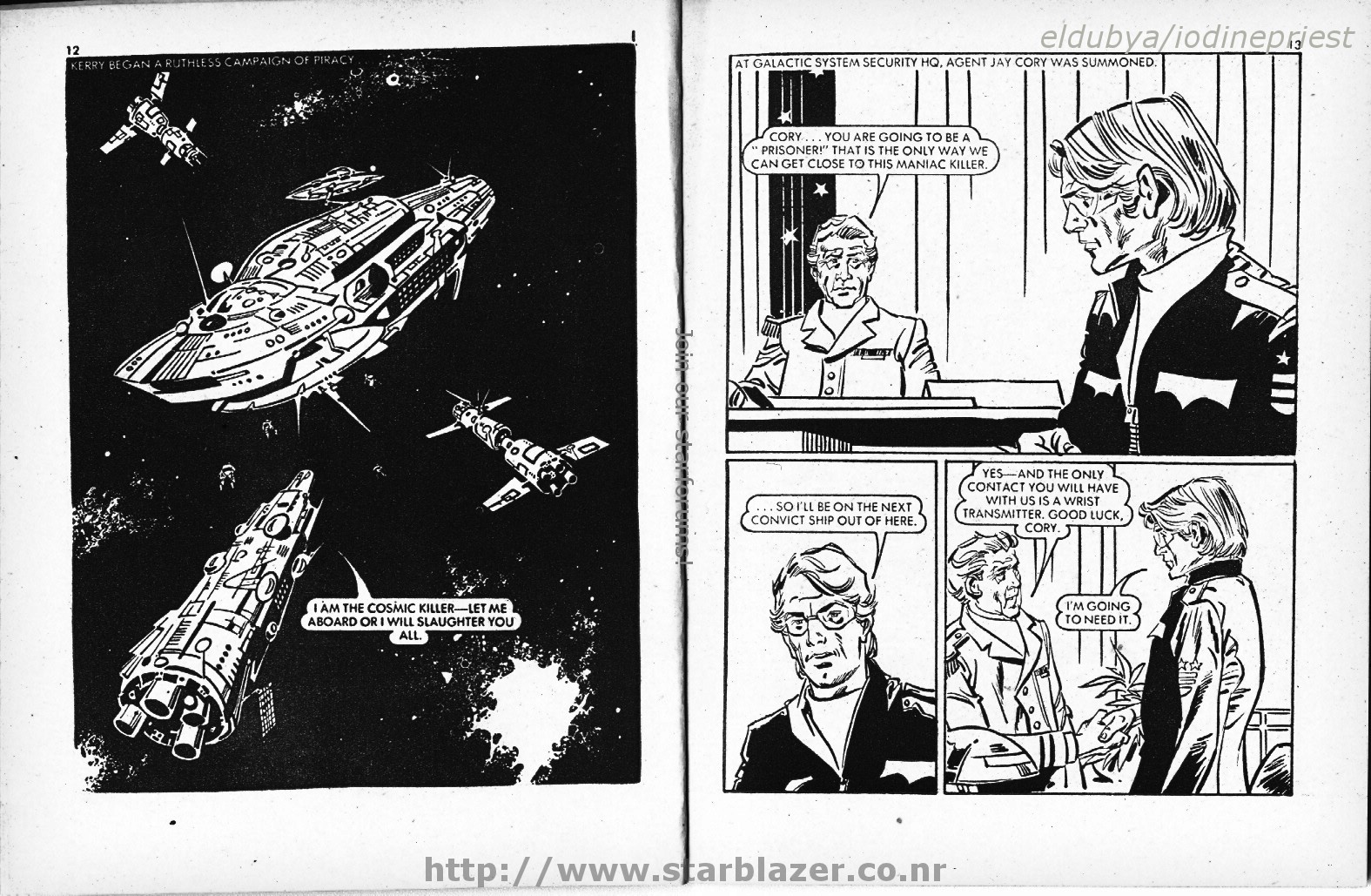 Read online Starblazer comic -  Issue #68 - 8