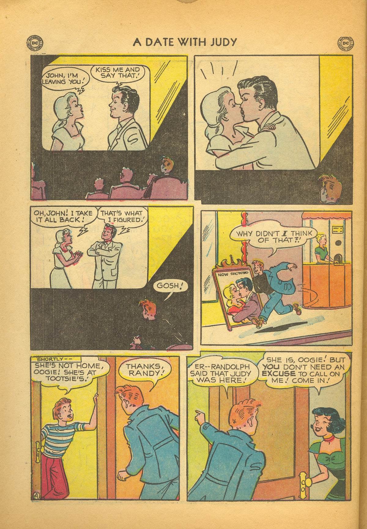 Read online A Date with Judy comic -  Issue #17 - 44