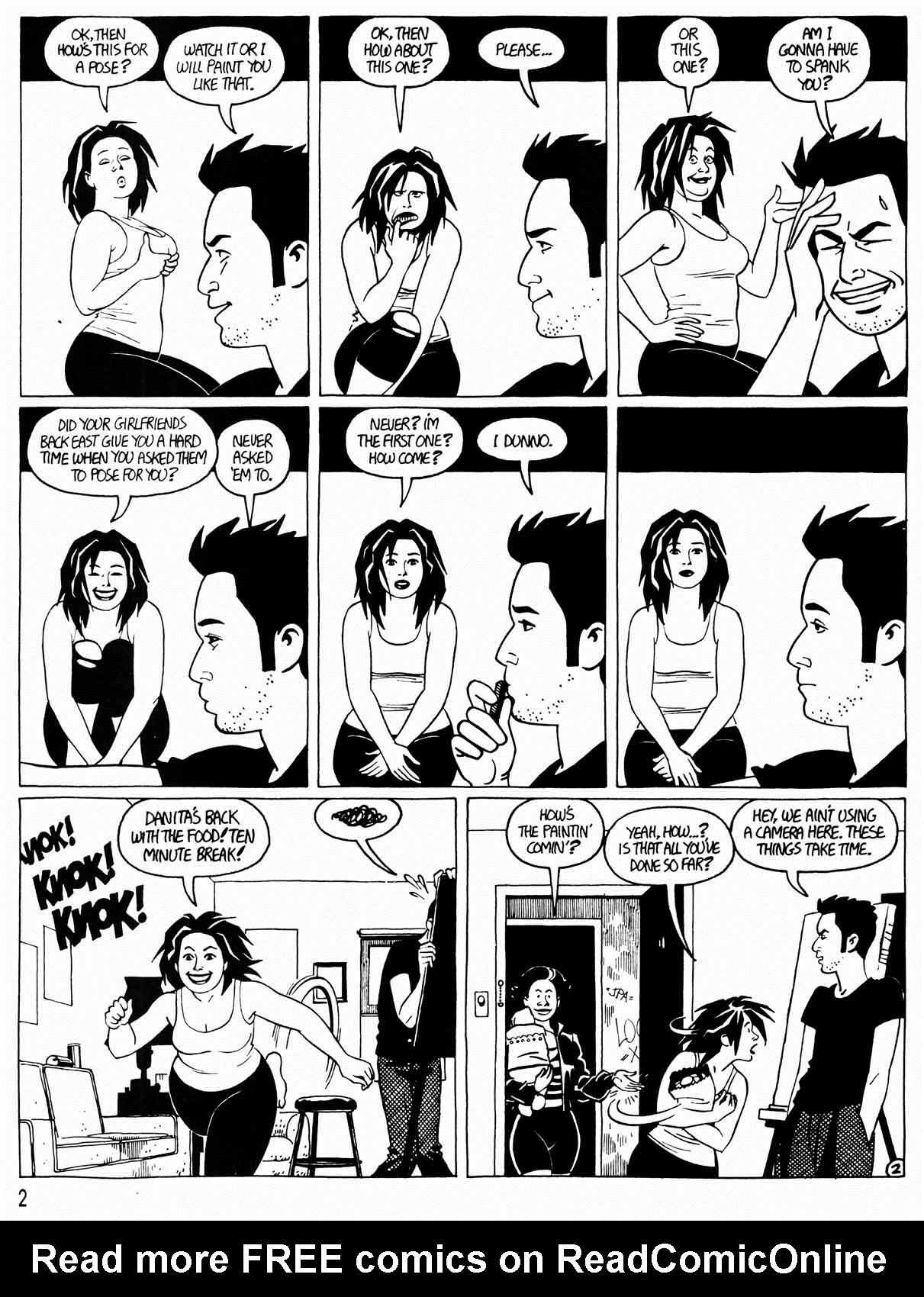 Read online Love and Rockets (1982) comic -  Issue #28 - 4