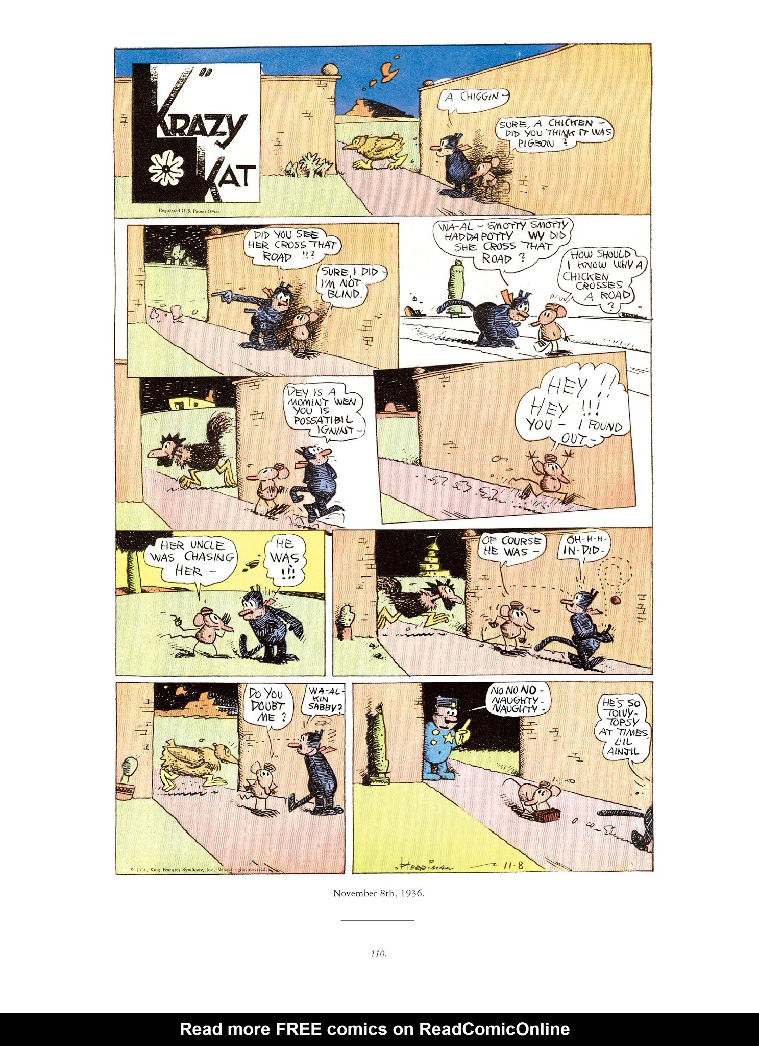 Read online Krazy & Ignatz comic -  Issue # TPB 9 - 108