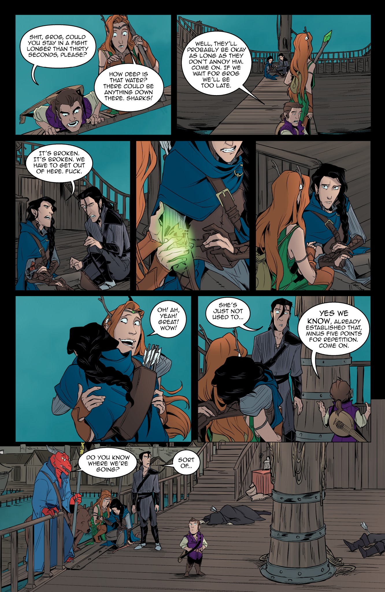 Read online Critical Role comic -  Issue #6 - 7
