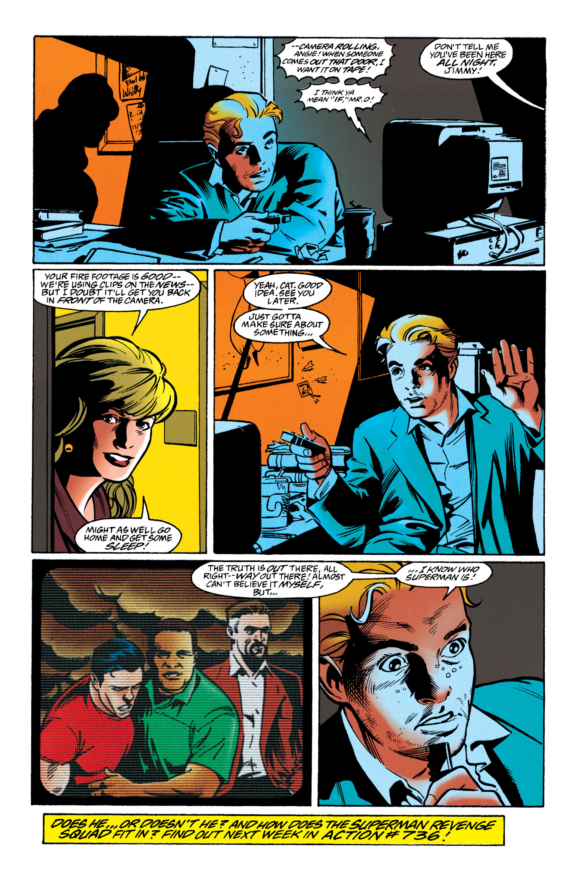 Read online Adventures of Superman (1987) comic -  Issue #549 - 22