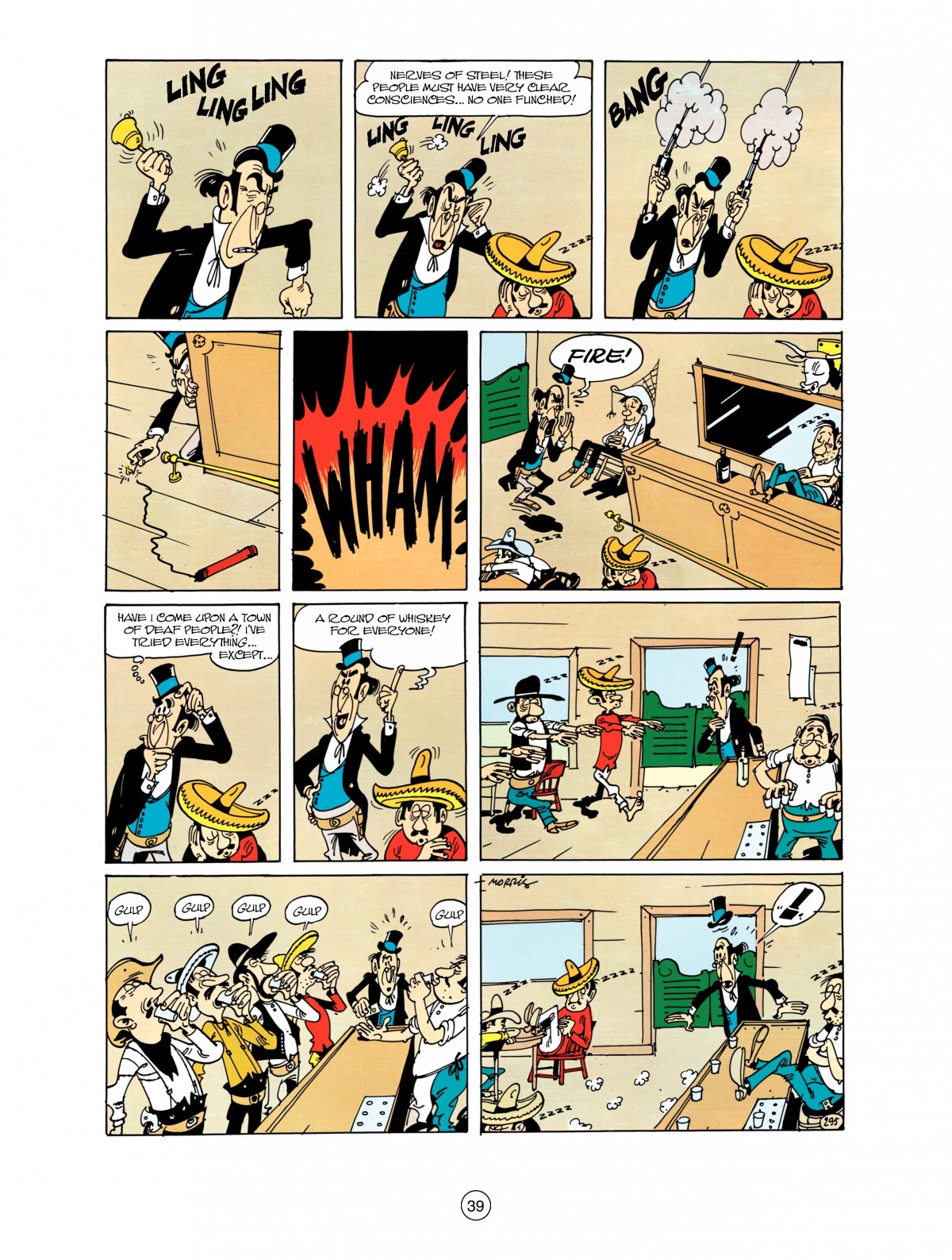 Read online A Lucky Luke Adventure comic -  Issue #38 - 39