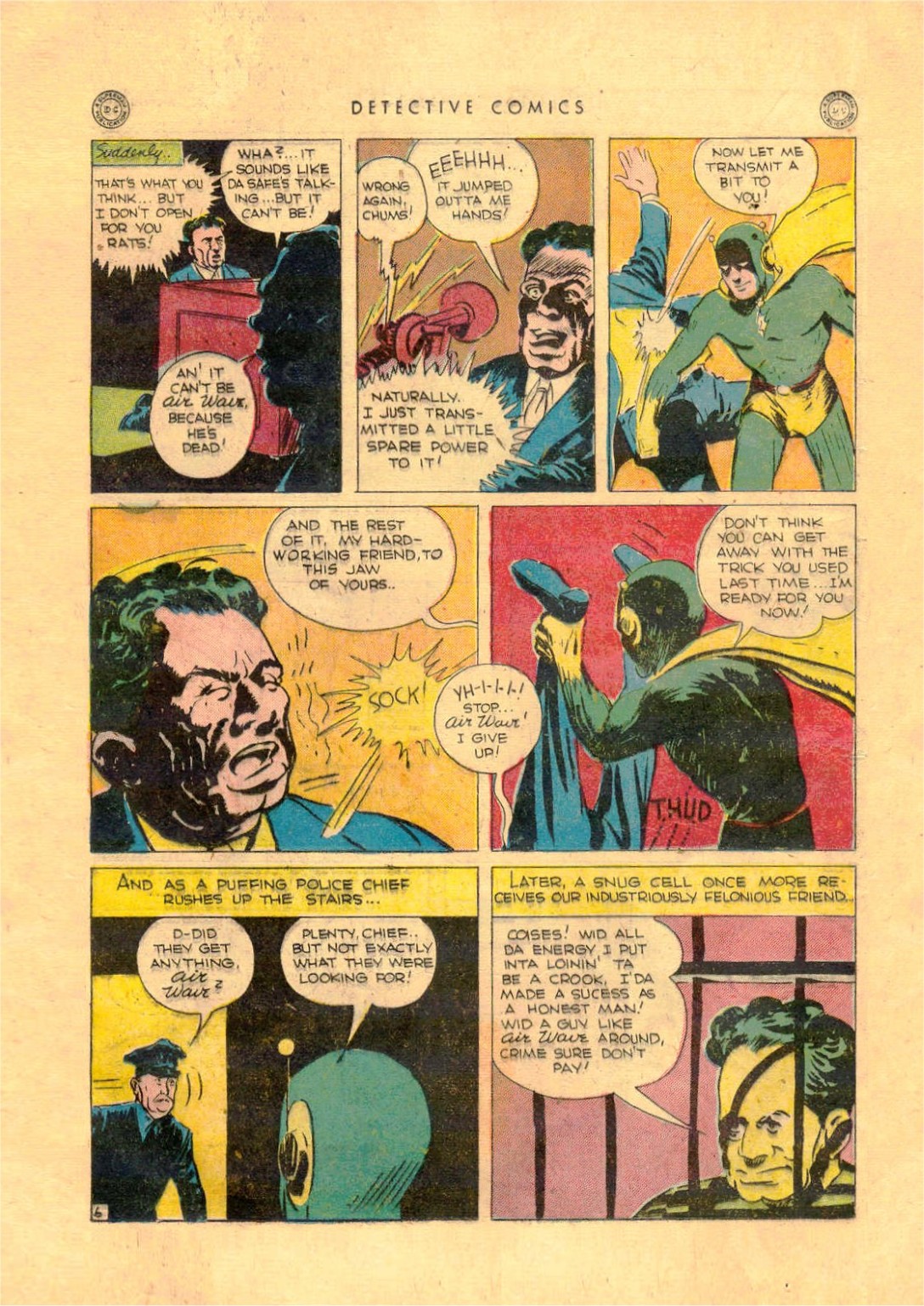 Read online Detective Comics (1937) comic -  Issue #92 - 22