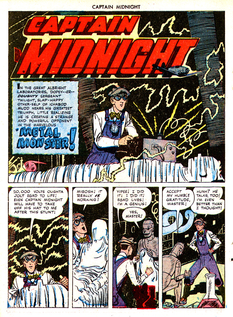 Read online Captain Midnight (1942) comic -  Issue #38 - 21