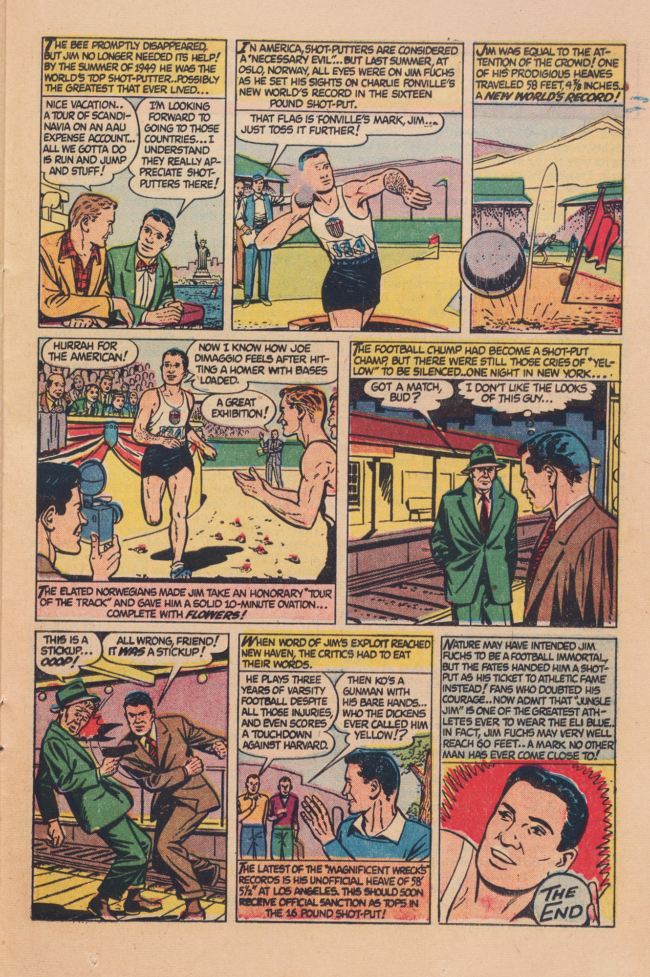 Read online Babe Ruth Sports Comics comic -  Issue #10 - 22