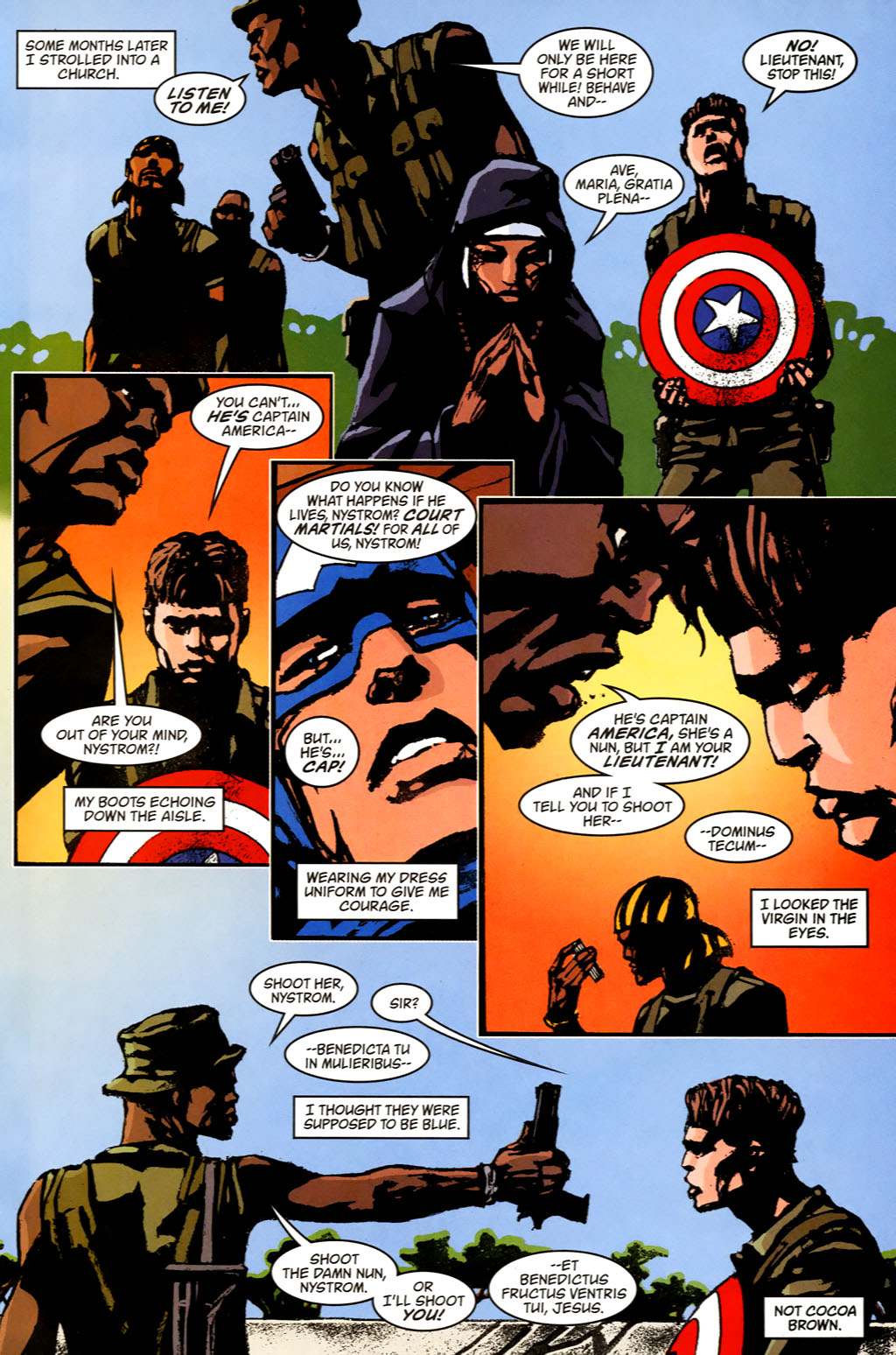Read online Captain America: Dead Men Running comic -  Issue #2 - 8