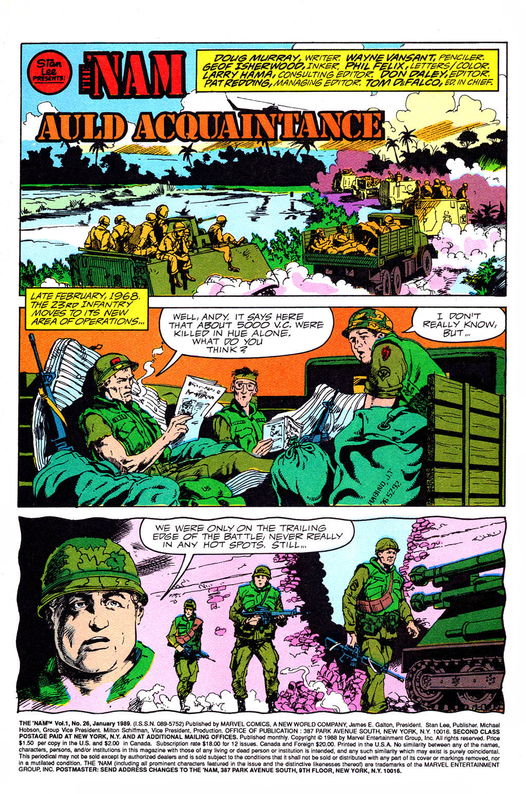 Read online The 'Nam comic -  Issue #26 - 3