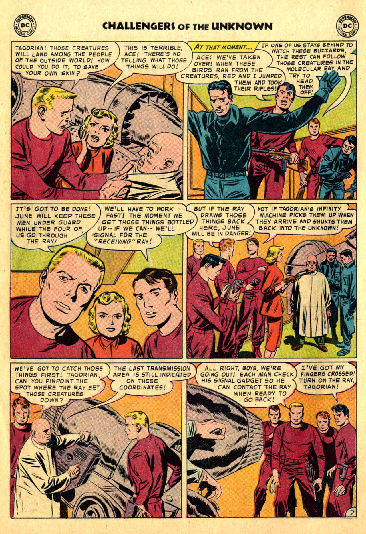 Read online Challengers of the Unknown (1958) comic -  Issue #1 - 10