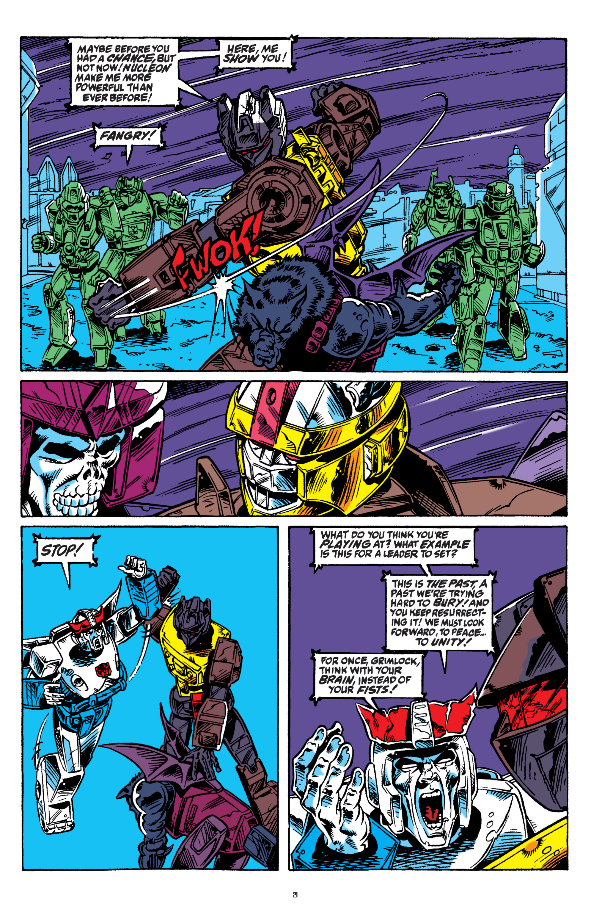 Read online The Transformers Classics comic -  Issue # TPB 7 - 22