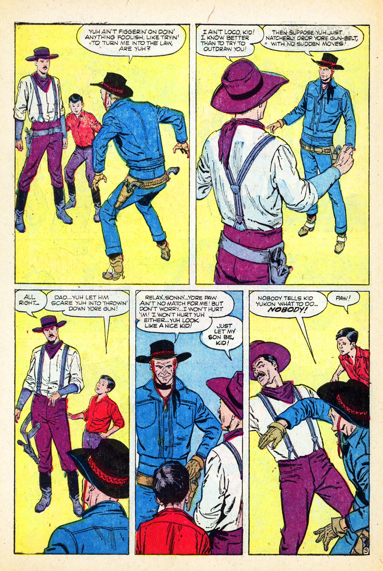 Read online Six-Gun Western comic -  Issue #1 - 30