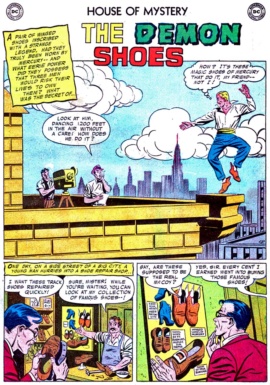Read online House of Mystery (1951) comic -  Issue #61 - 11